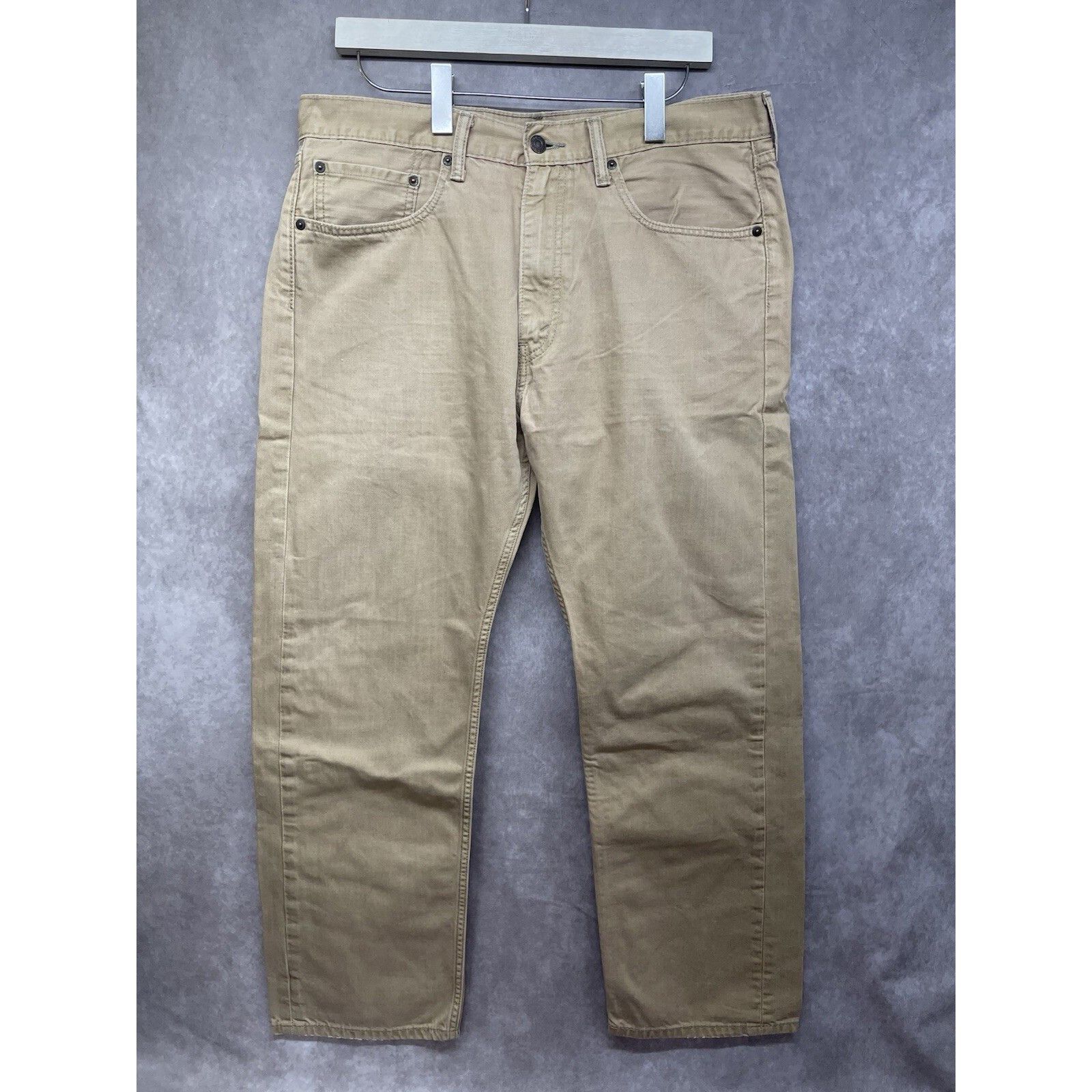 Levi's MEN'S LEVI JEANS 505 36x30 Regular Fit Straight Leg Eco Ease Size US 36 / EU 52 - 8 Thumbnail