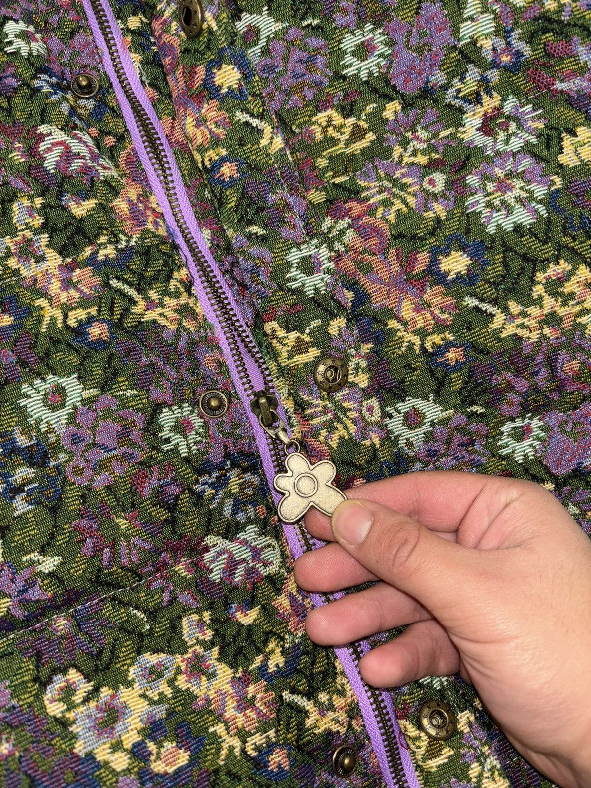 Golf le Fleur 🌺 Golf Wang Floral Garden Puffer 🍃 Size US M / EU 48-50 / 2 - 3 Thumbnail