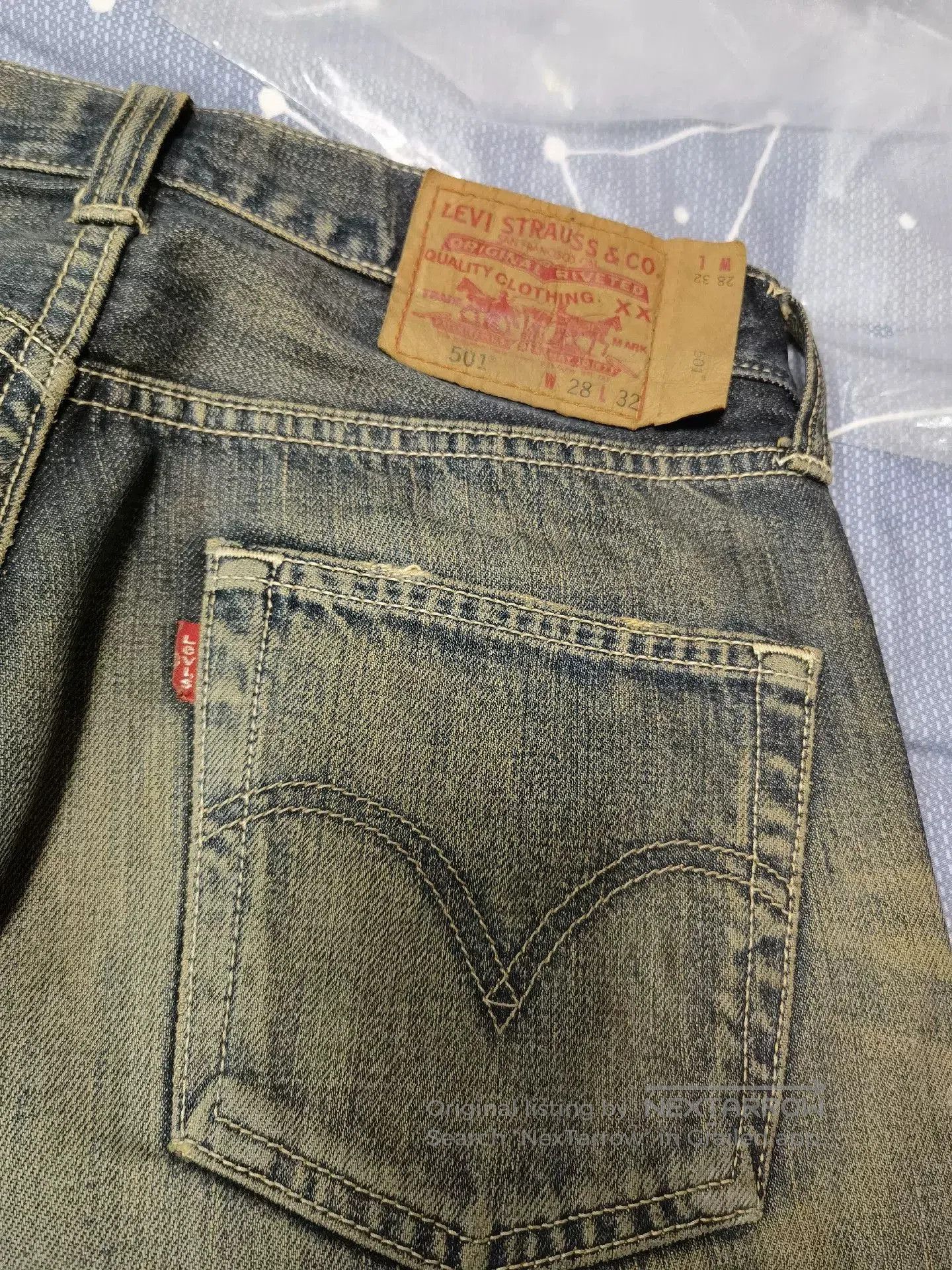 Levi's Levi's 501 W28 L32. Size US 28 / EU 44 - 4 Thumbnail