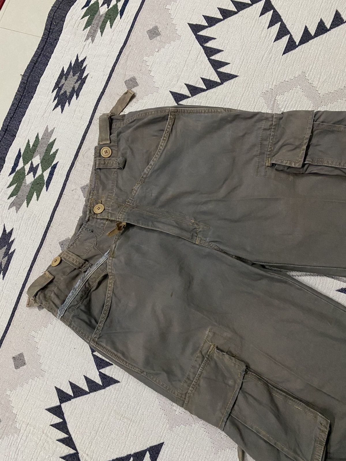 If Six Was Nine 2000s IFSIXWASNINE STYLE BONDAGE MULTIPOCKET CARGO PANT Size US 30 / EU 46 - 7 Thumbnail
