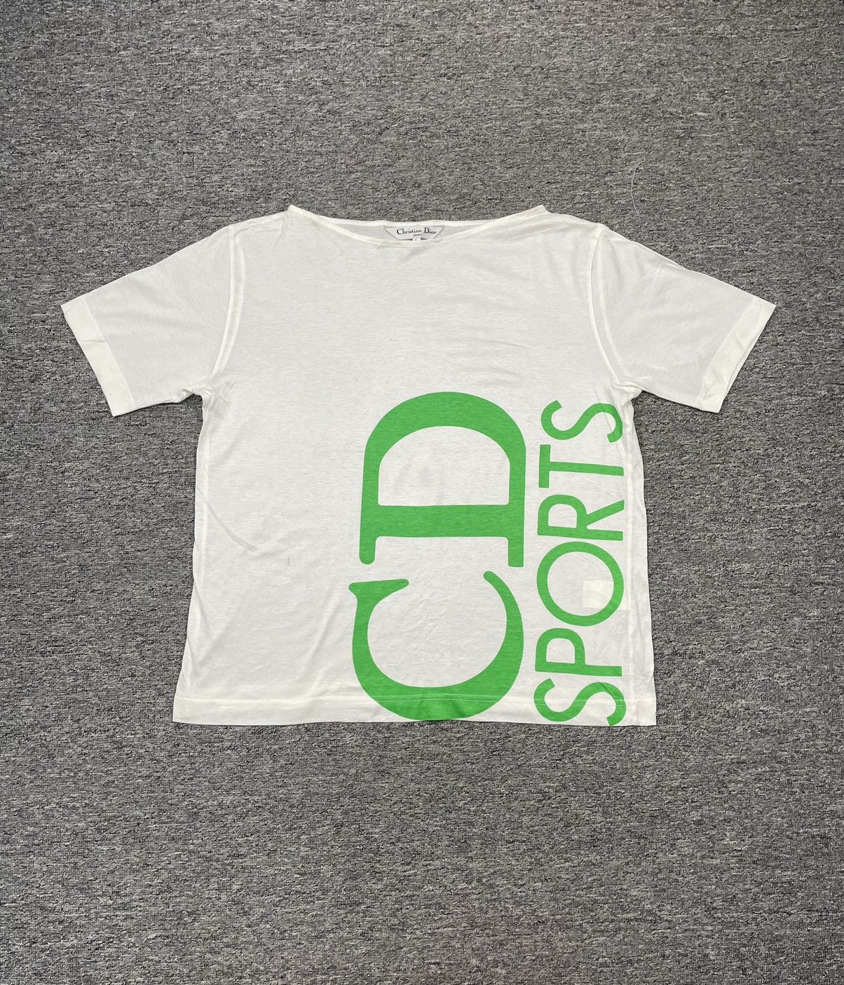 Dior Vintage christian dior shirt baggy dior spellout Size L / US 10 / IT 46 - 1 Thumbnail