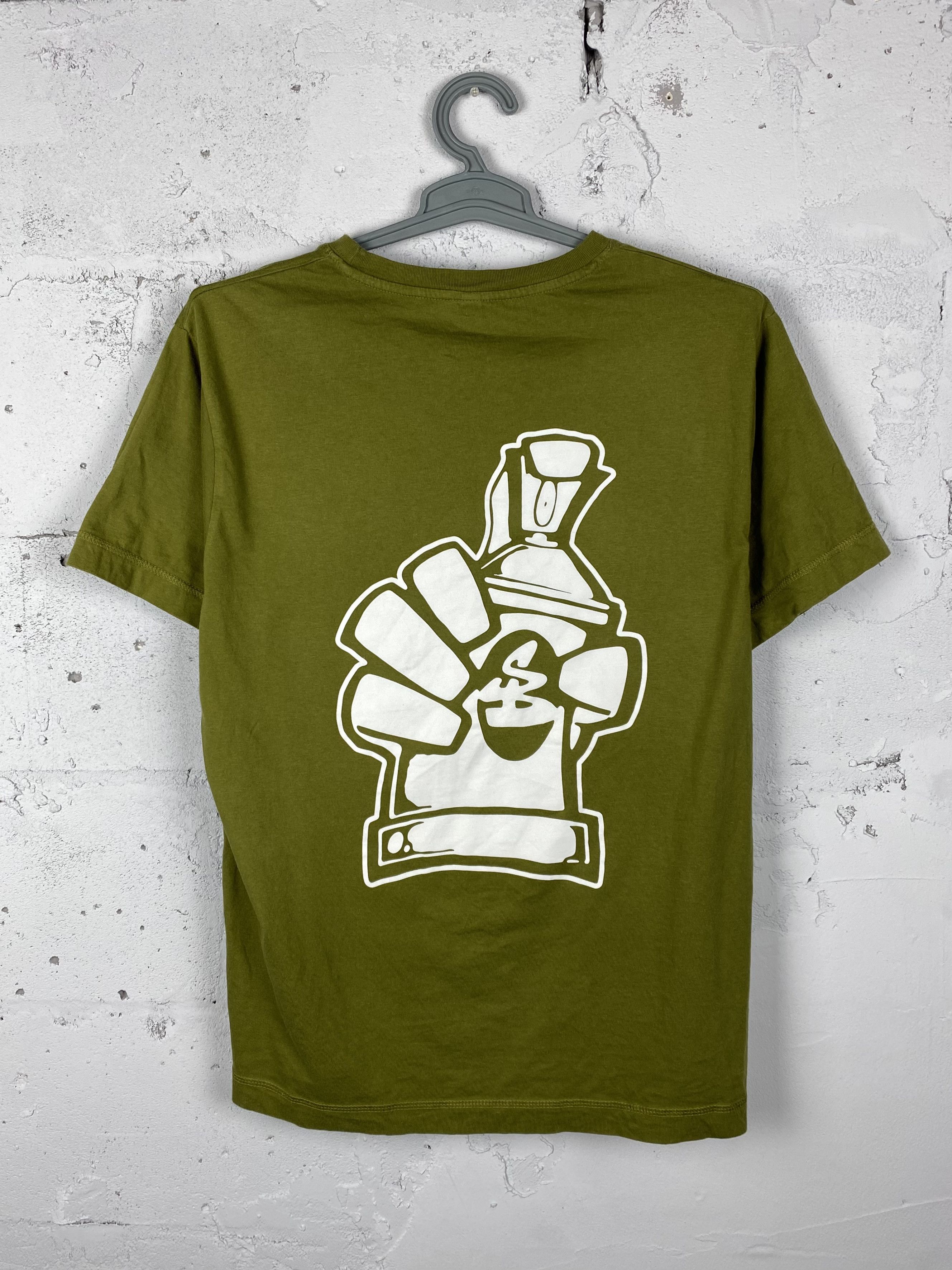 Band Tees × Rap Tees Vintage suburban base records DJ DMC 90s Techno T Shirt Size US XL / EU 56 / 4 - 1 Thumbnail