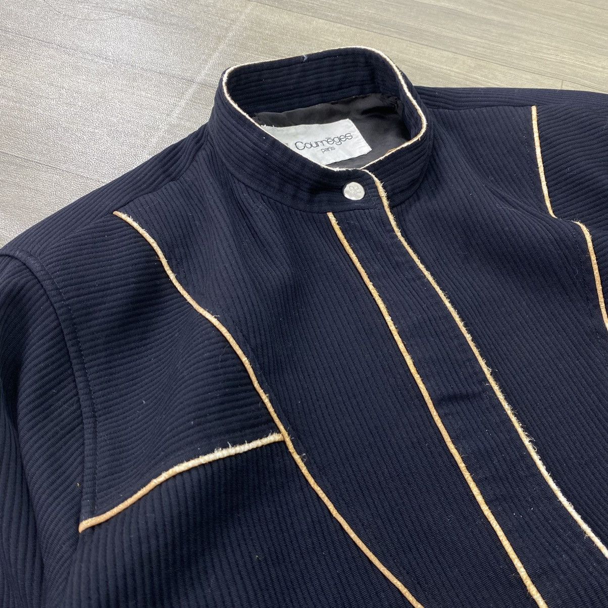Courreges Vintage Courreges Paris Bomber Work Jacket Luxury Size US M / EU 48-50 / 2 - 6 Thumbnail
