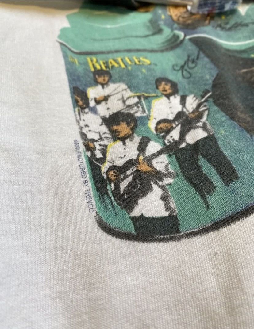Band Tees Vintage rare the Beatles lunchbox 90s Size US L / EU 52-54 / 3 - 3 Thumbnail