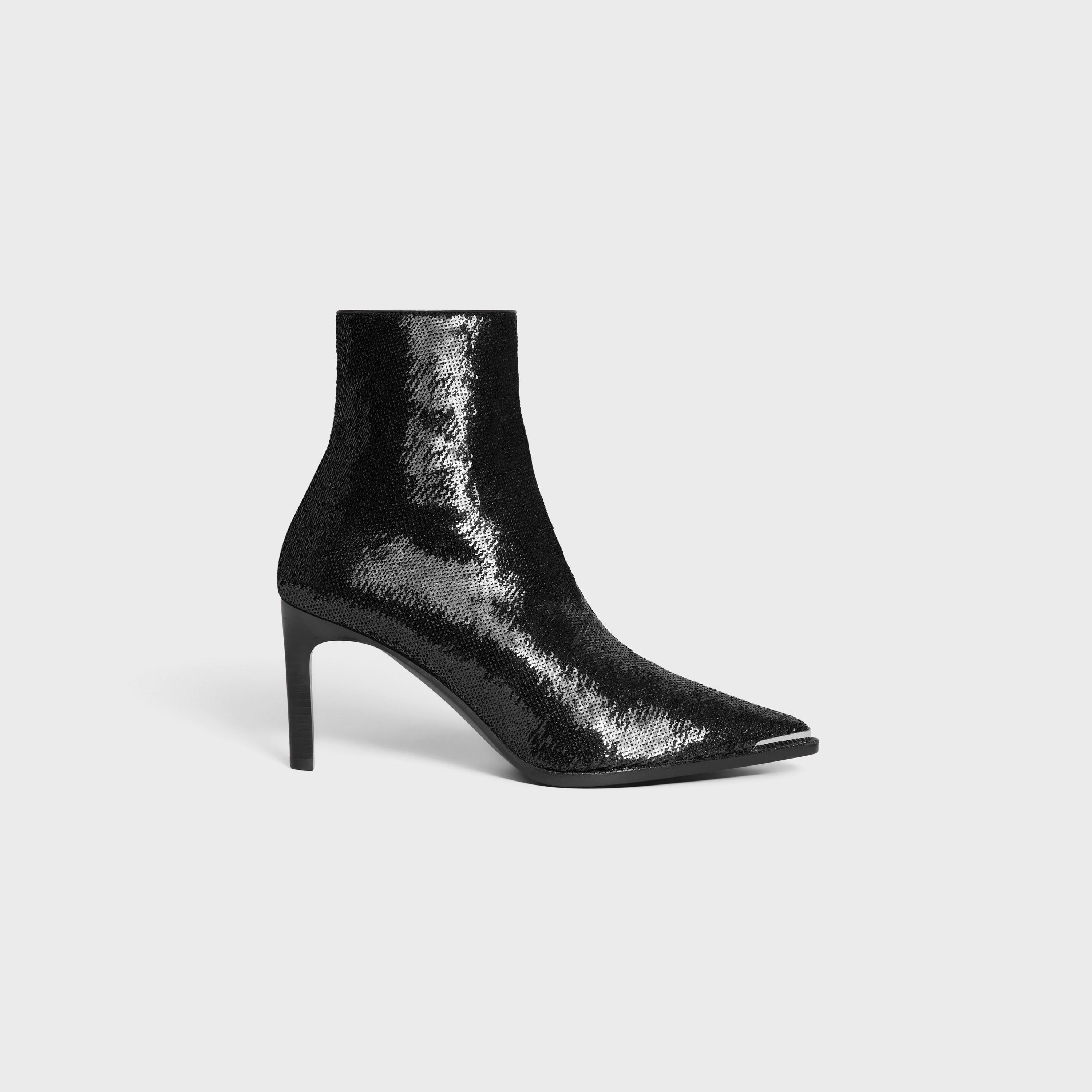 Celine o1bcso1str1225 356763882C Ankle Boots in Black Size US 11 / IT 41 - 1 Thumbnail