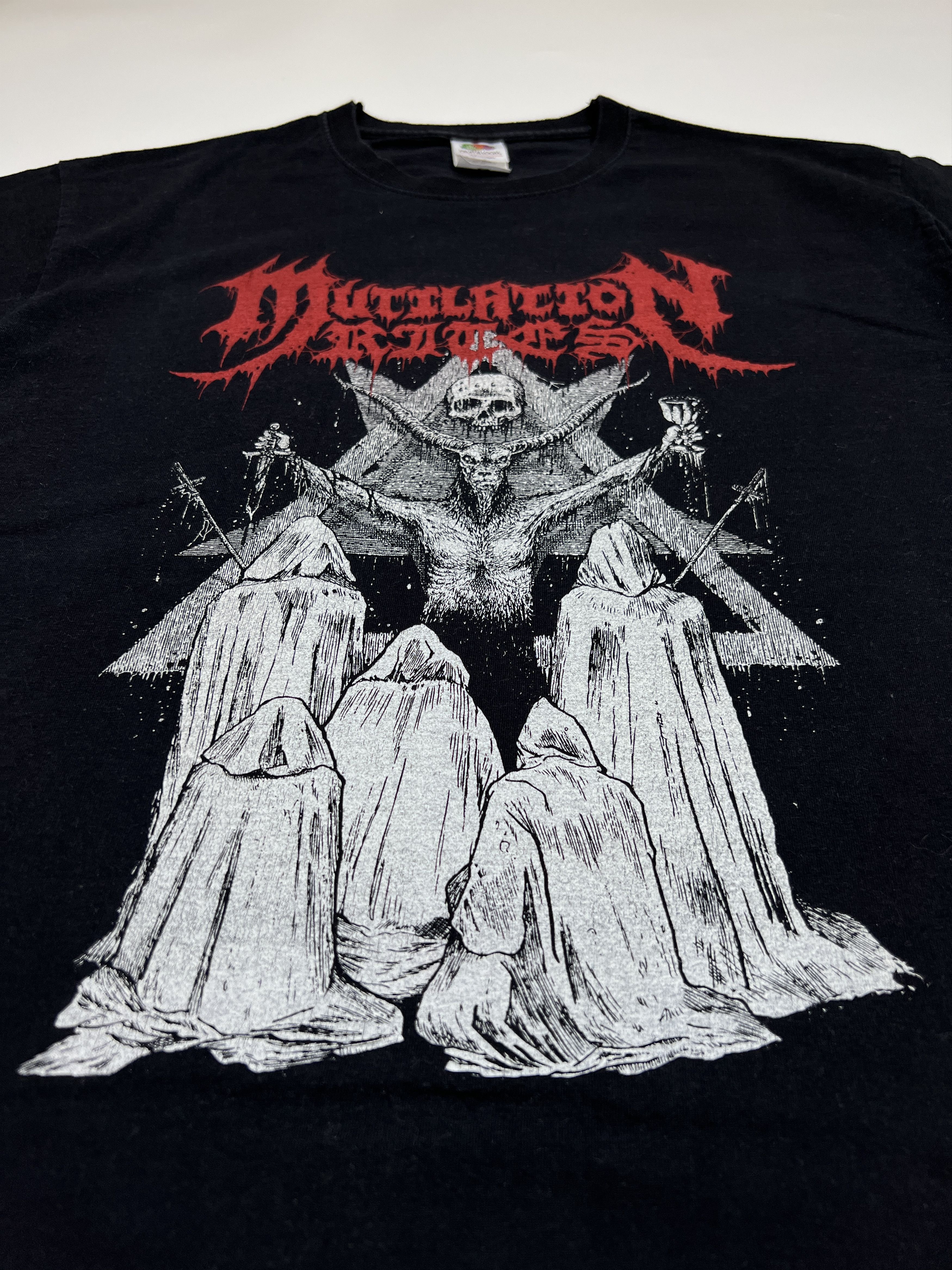 Band Tees Mutilation Rites Crazy Printed Tee Gothic Black Metal Size US S / EU 44-46 / 1 - 3 Thumbnail