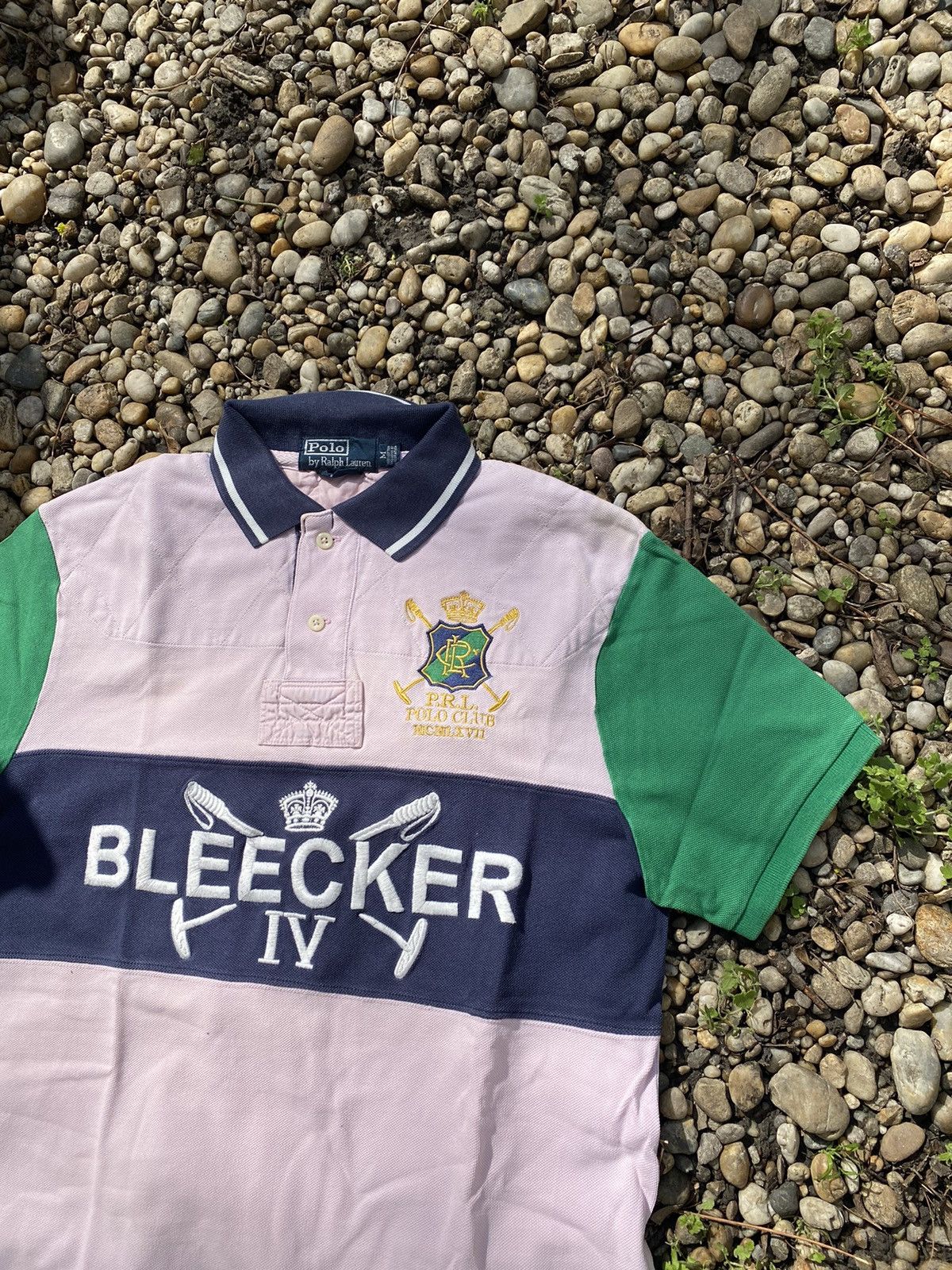 Polo Ralph Lauren × Vintage Polo Ralph Lauren Bleecker Embroidered Logo Y2K Polo T-Shirt Size US M / EU 48-50 / 2 - 5 Thumbnail