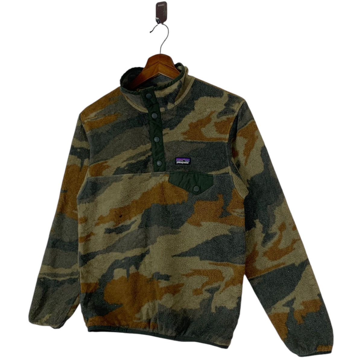 Patagonia Vintage Patagonia Fleece Camouflage Kids Size 12 Years Size US XXS / EU 40 - 2 Thumbnail