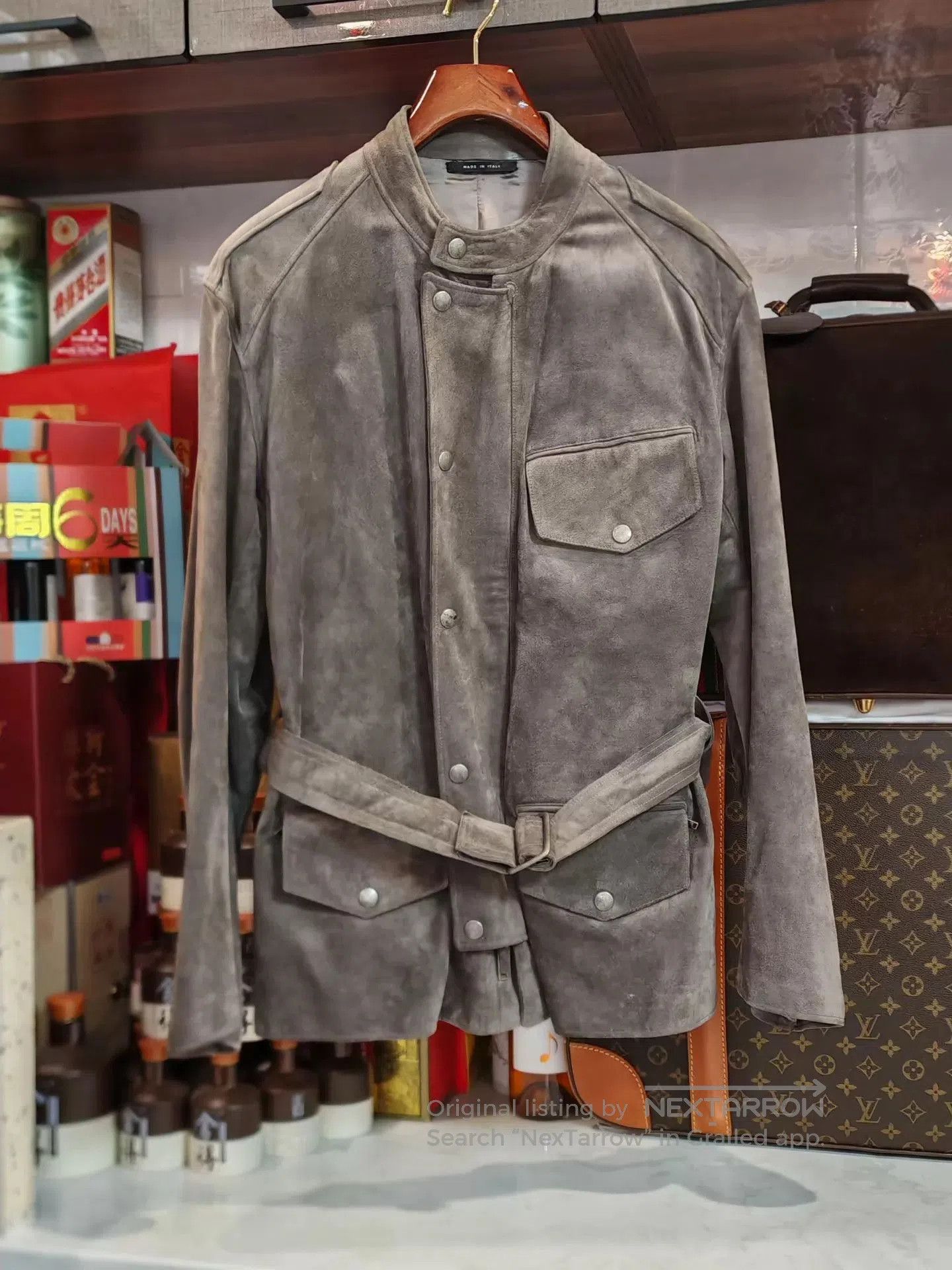 ジャケット・アウター GUCCI by Tom Ford AW2001 Safari Jacket Gucci Gucci by Tom ford AW2004 suede leather safari jacket | Grailed