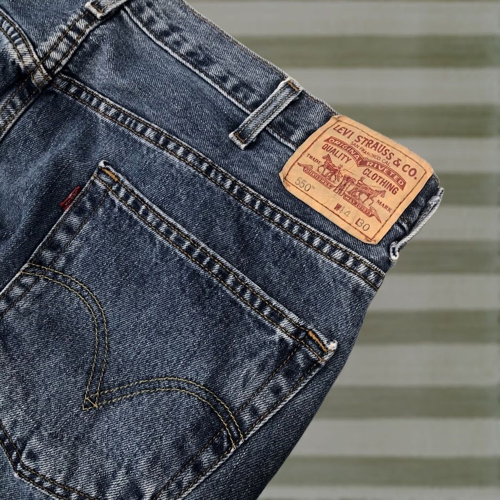 Levi's Levi's 550 Relaxed Fit Straight Jeans Blue 42x29 Men Size US 42 / EU 58 - 1 Thumbnail