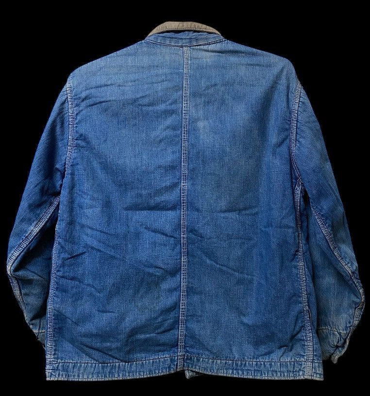 Big Mac × Vintage Vtg 60s Jc Penney Big Mac denim chore jacket Size US XL / EU 56 / 4 - 2 Thumbnail