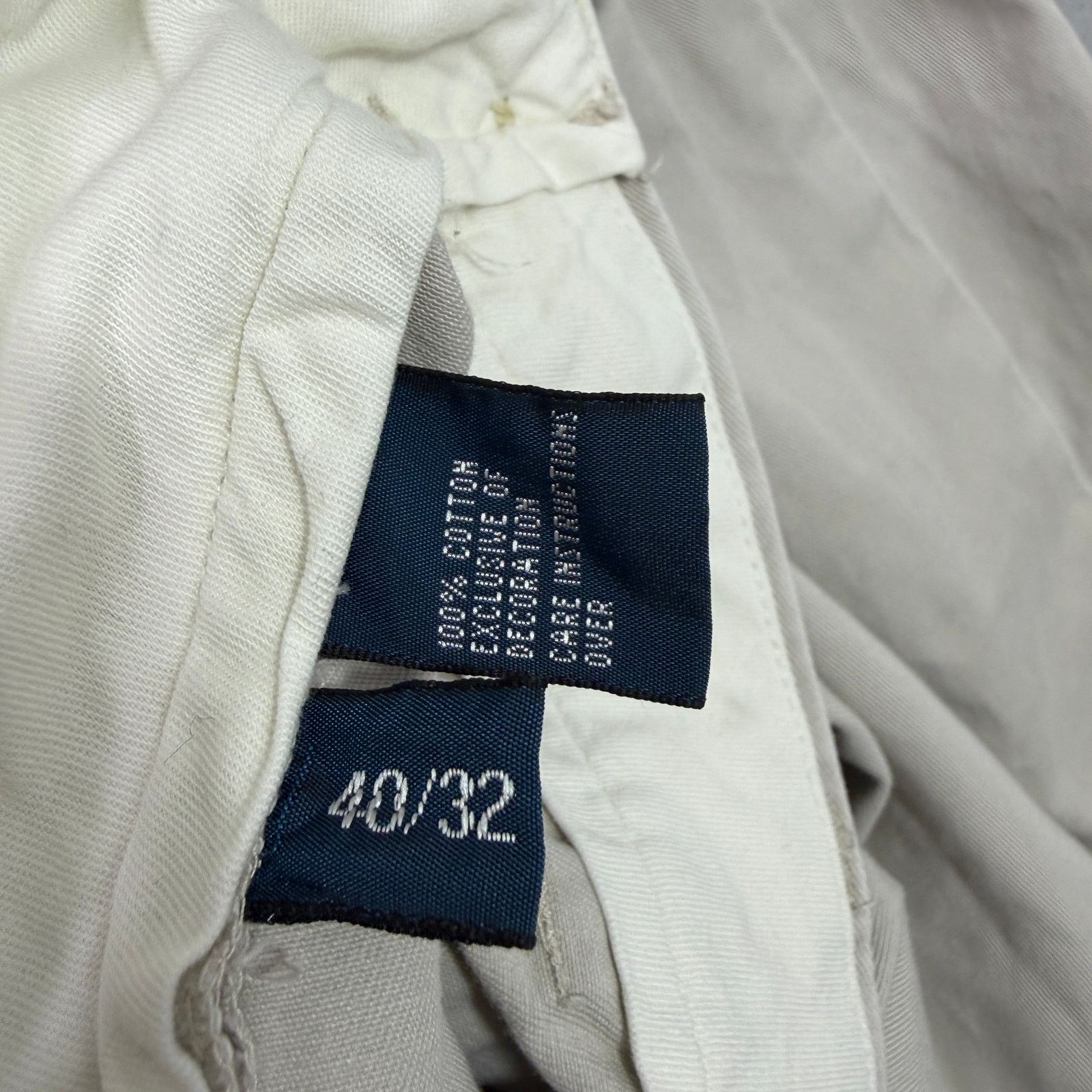 Polo Ralph Lauren Polo Ralph Lauren Ethan Chino Pants Men's 40x32 Beige Size US 40 / EU 56 - 5 Thumbnail