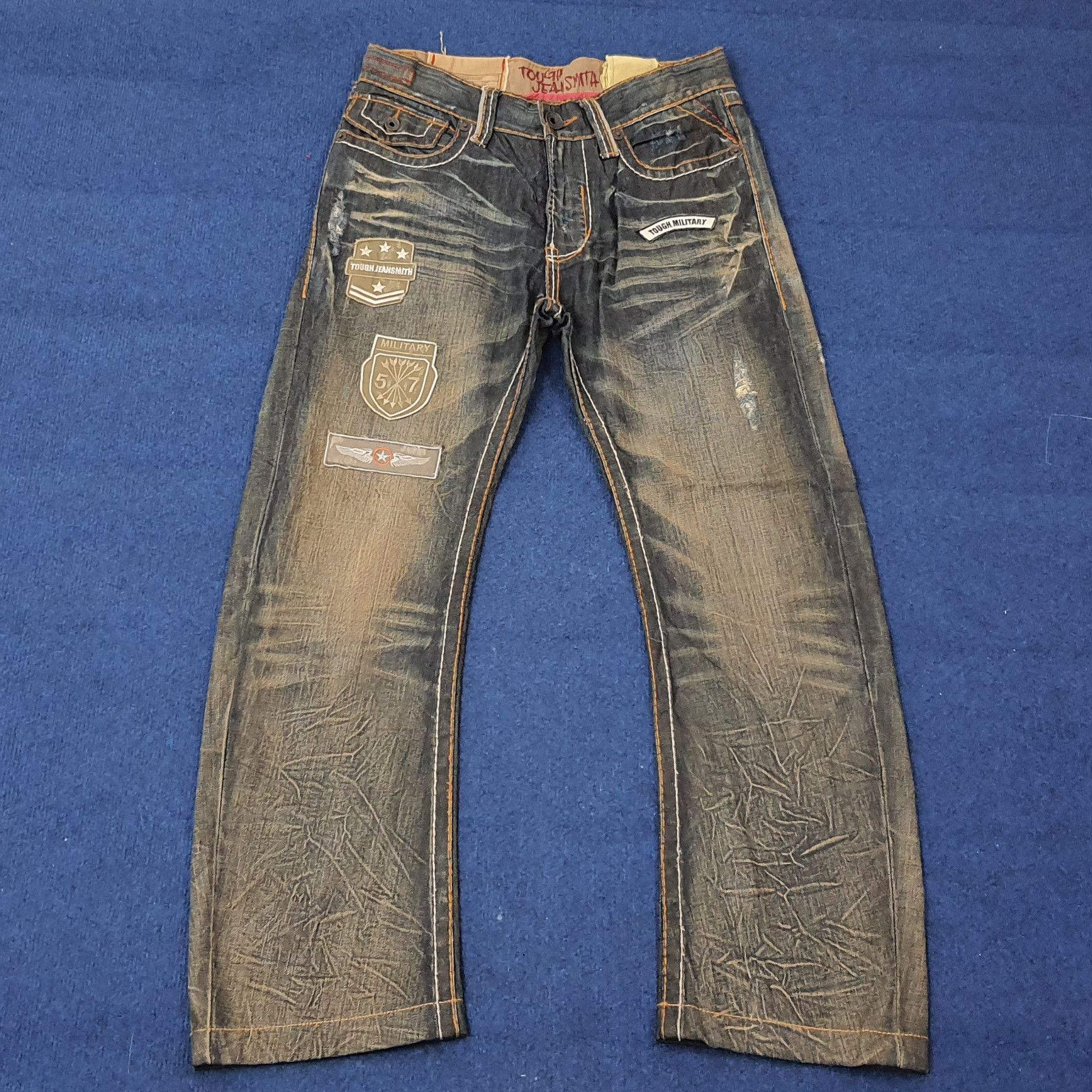 Vintage Vintage Tough Jeansmith Street Aesthetic Jeans C258N18 Size US 32 / EU 48 - 1 Thumbnail