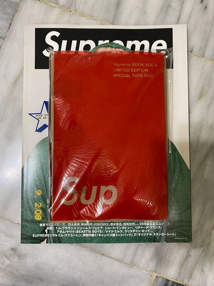 Supreme Supreme Book Vol. 4 AW 08-09 Catalog w/ Stickers & Tote Bag Size ONE SIZE - 2 Thumbnail