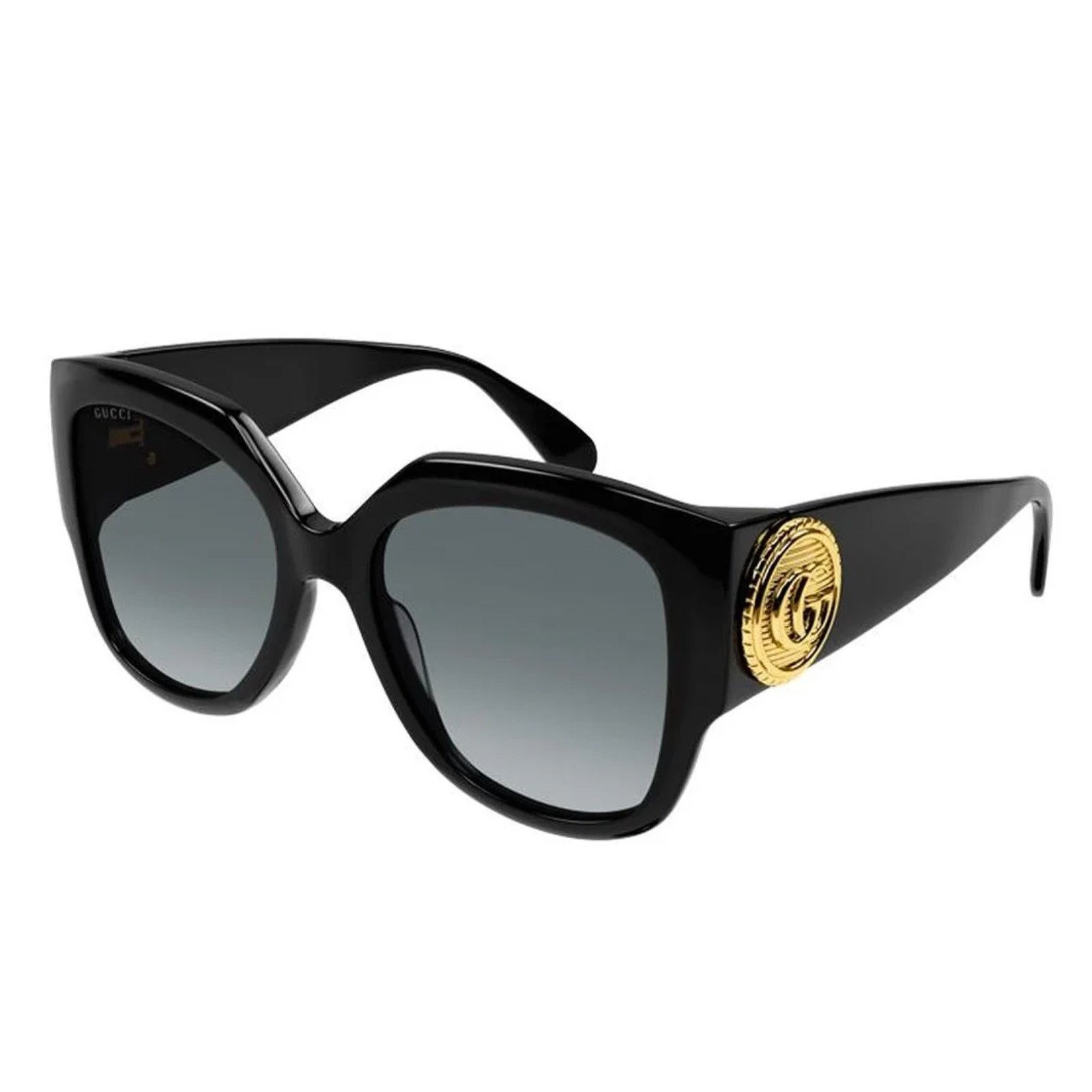 Gucci NEW Gucci Sunglasses GG1407S 001 BlackGreyGradient Authentic Size ONE SIZE - 2 Thumbnail