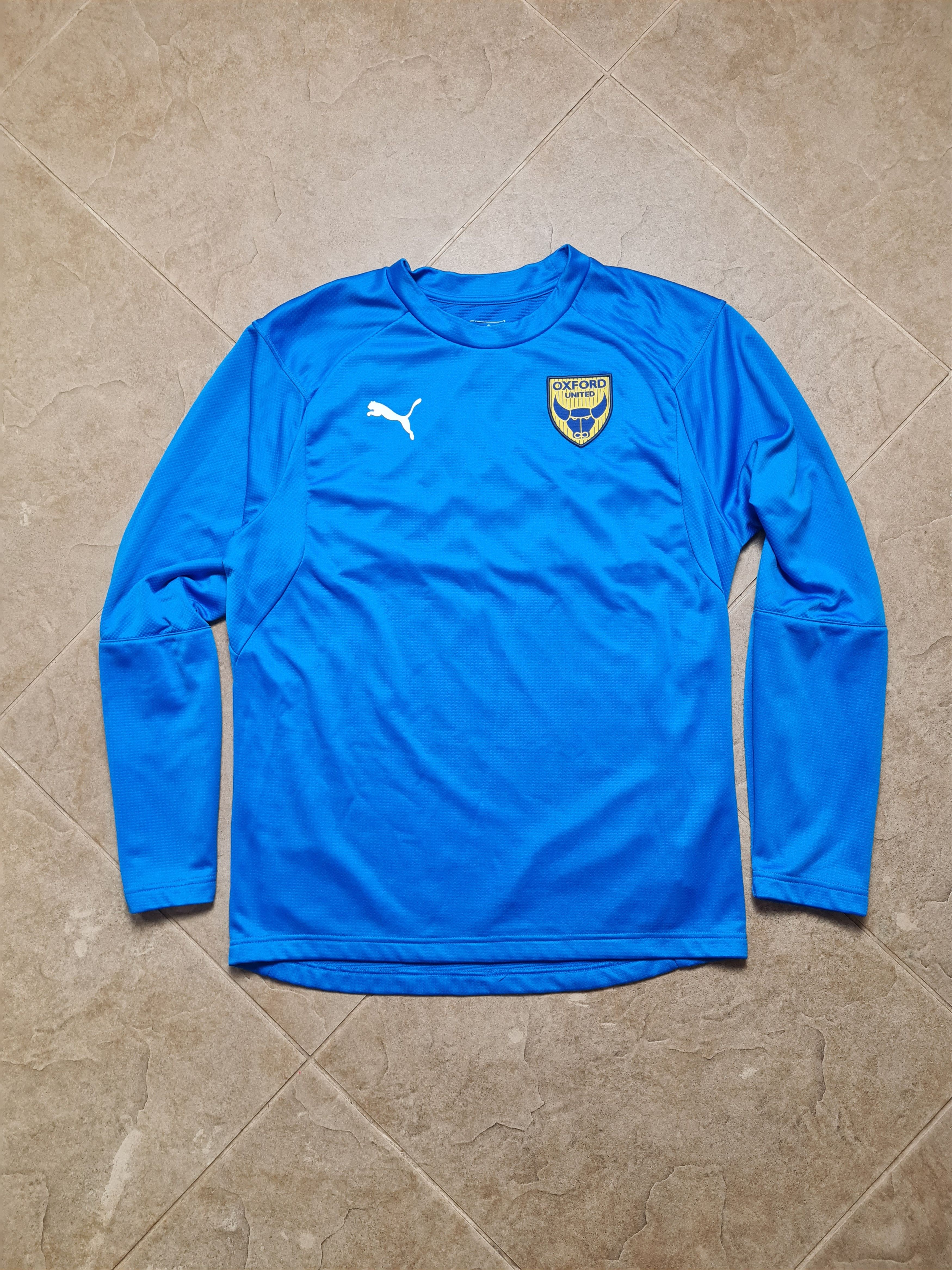 Puma Oxford United Training Top Soccer Shirt Puma Long Sleeve Size US M / EU 48-50 / 2 - 6 Thumbnail