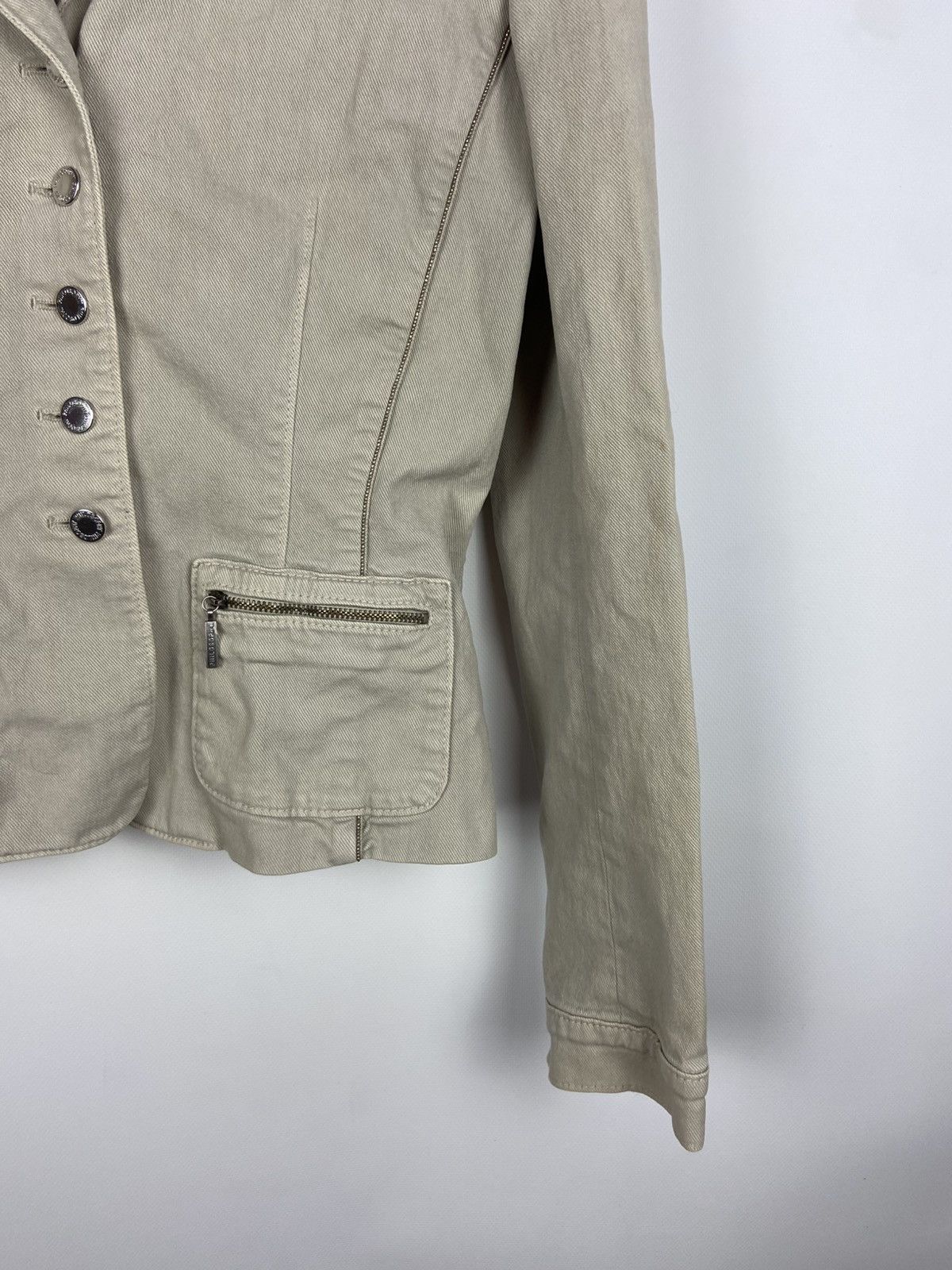 Alberta Ferretti × Designer Vintage Philosophy di Alberta Ferretti Womens Button Blazer Size M / US 6-8 / IT 42-44 - 6 Thumbnail