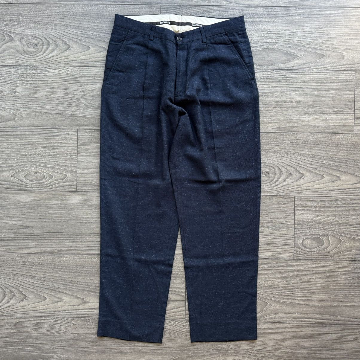 Supreme Pleated Trouser Pants | Grailed