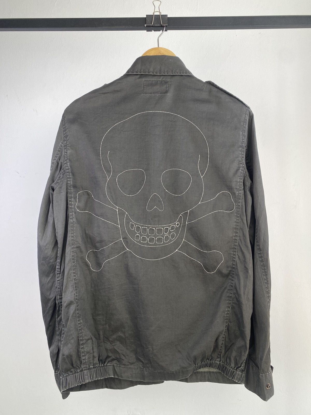 PPFM 2000’s PPFM Skull Military Style Zipper Jacket Size US M / EU 48-50 / 2 - 2 Thumbnail