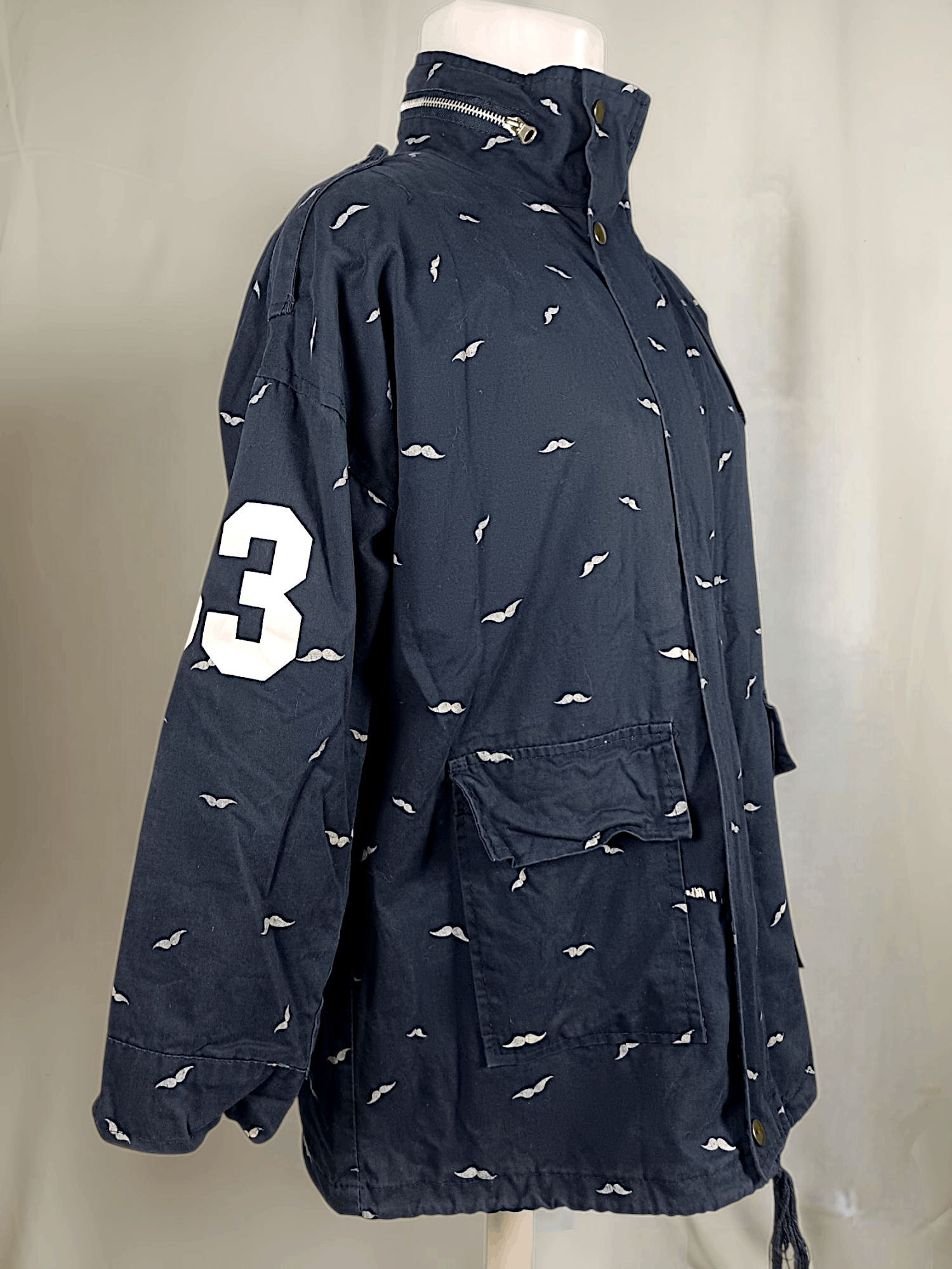 Japanese Brand Zipper and Snap Buttons Parka Jacket Size US L / EU 52-54 / 3 - 19 Thumbnail