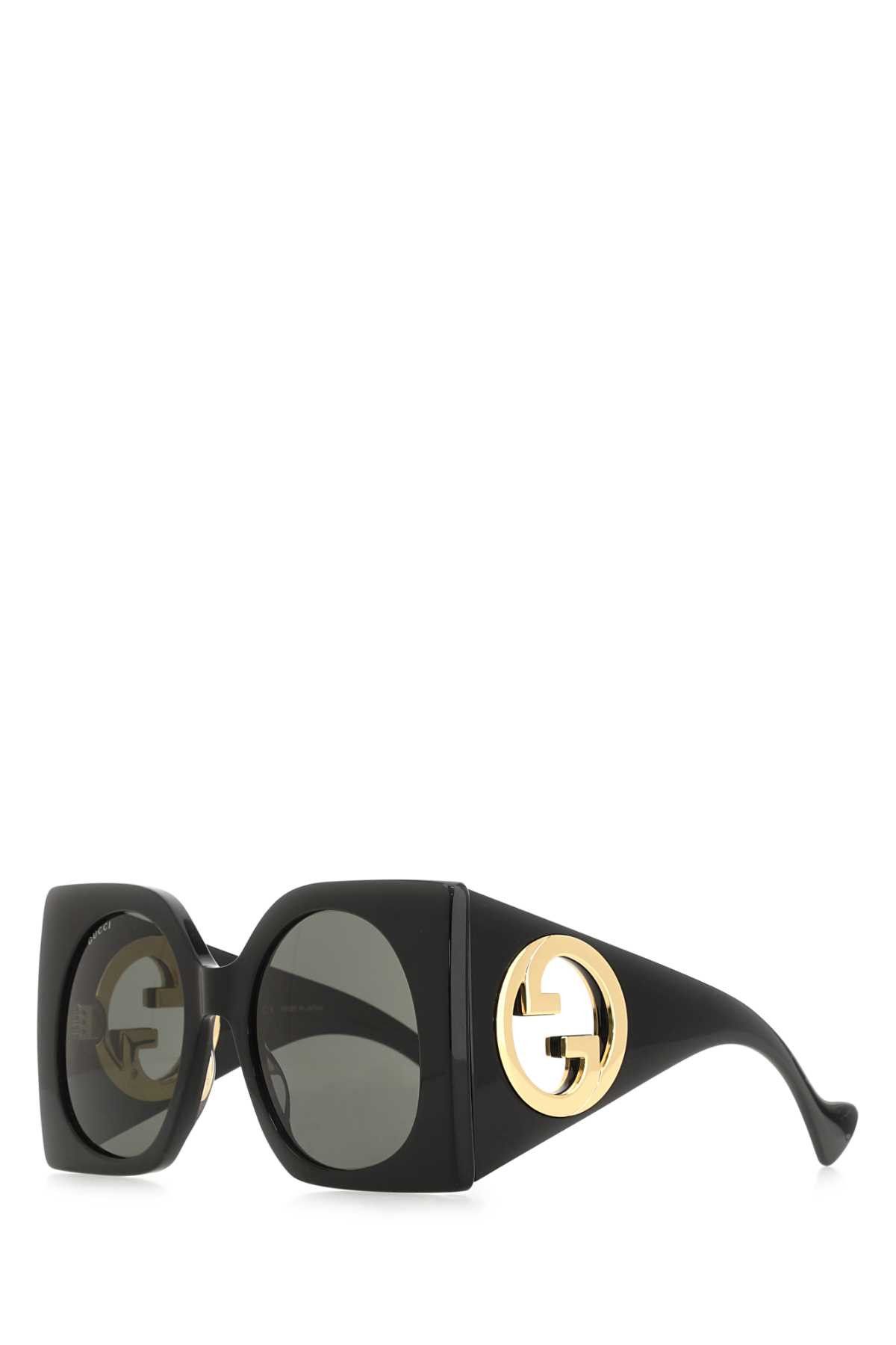 Gucci Black Acetate Sunglasses Size ONE SIZE - 1 Thumbnail