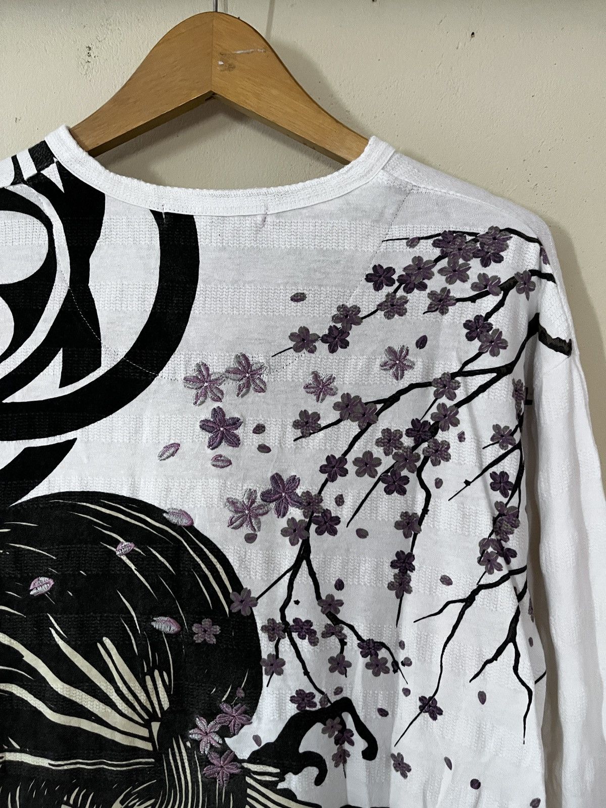 Japanese Brand Vintage Japanese Crazy Tatto longsleeve Size US L / EU 52-54 / 3 - 6 Thumbnail