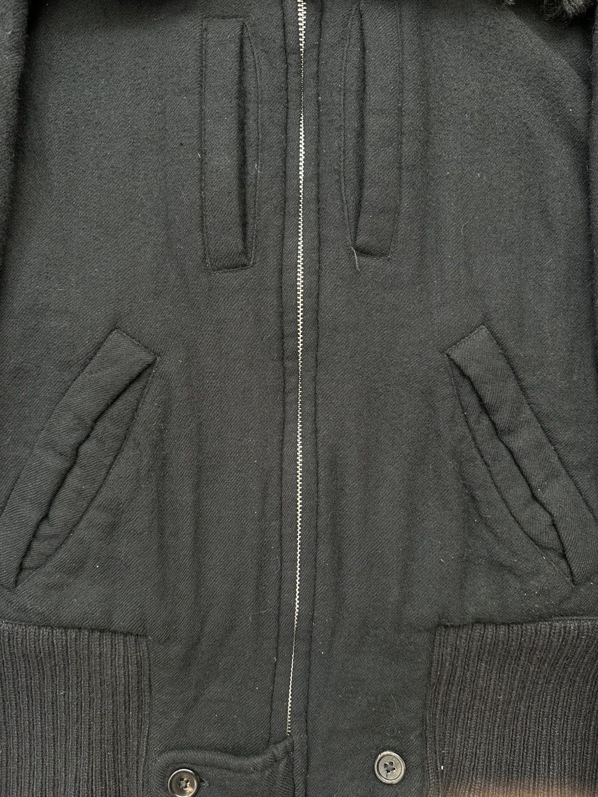 Ann Demeulemeester Ann Demeulemeester - AW07 Fur Collar Jacket Size US S / EU 44-46 / 1 - 3 Thumbnail