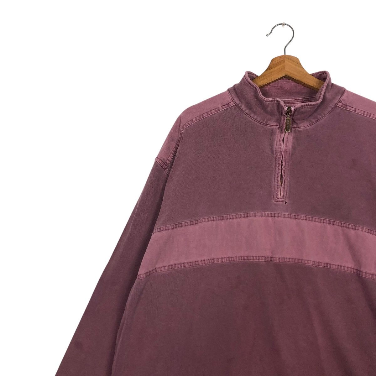 Japanese Brand 🔥VINTAGE HALF ZIPPER SWEATSHIRT WORKER L.L.BEAN Size US XXL / EU 58 / 5 - 9 Thumbnail