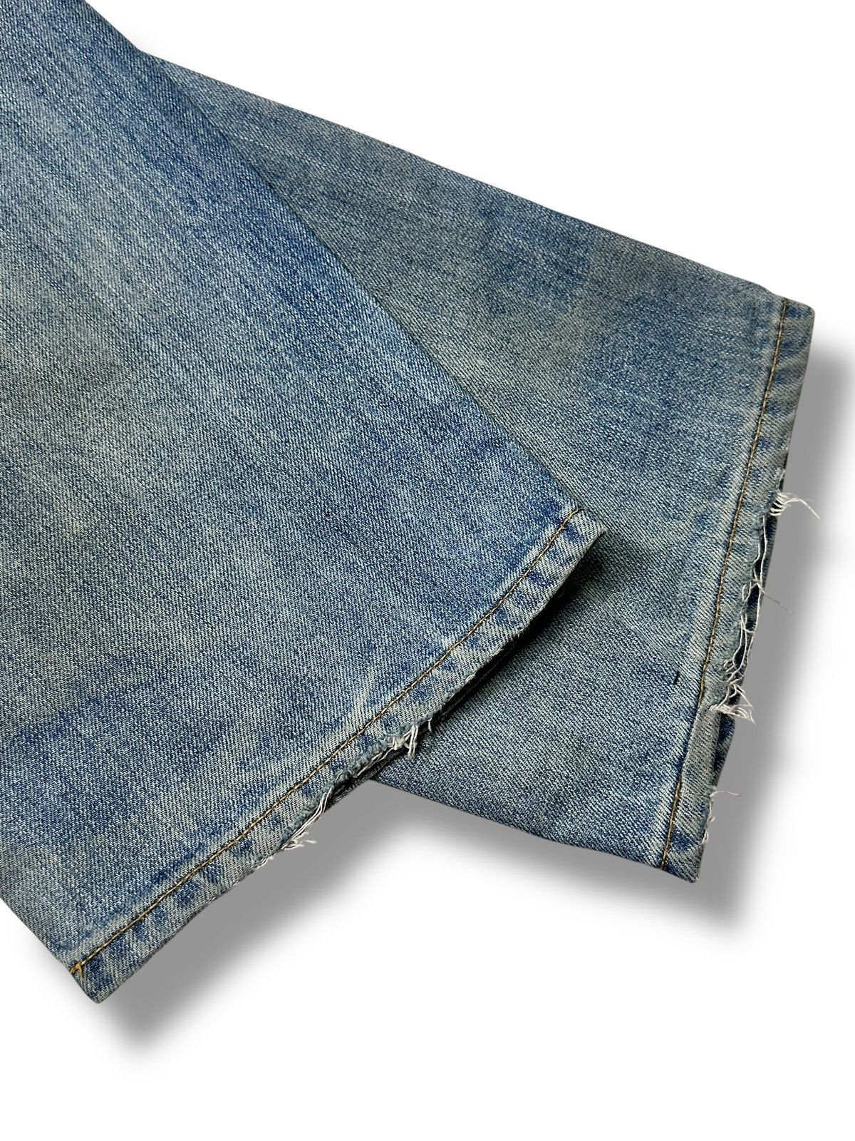 Japanese Brand Vintage TOPVALU Straight Leg with Mudwash and Faded Size US 31 - 15 Thumbnail