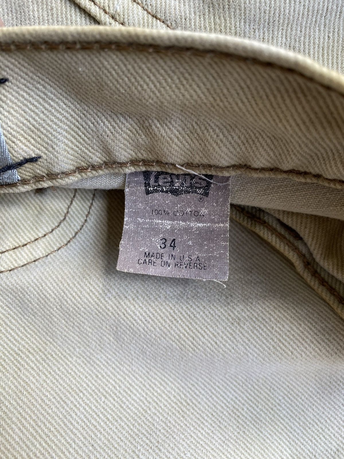 Levi's Vintage 1990’s Baggy Levis Silvertab Elements Red Tag Jorts Size US 34 / EU 50 - 6 Thumbnail