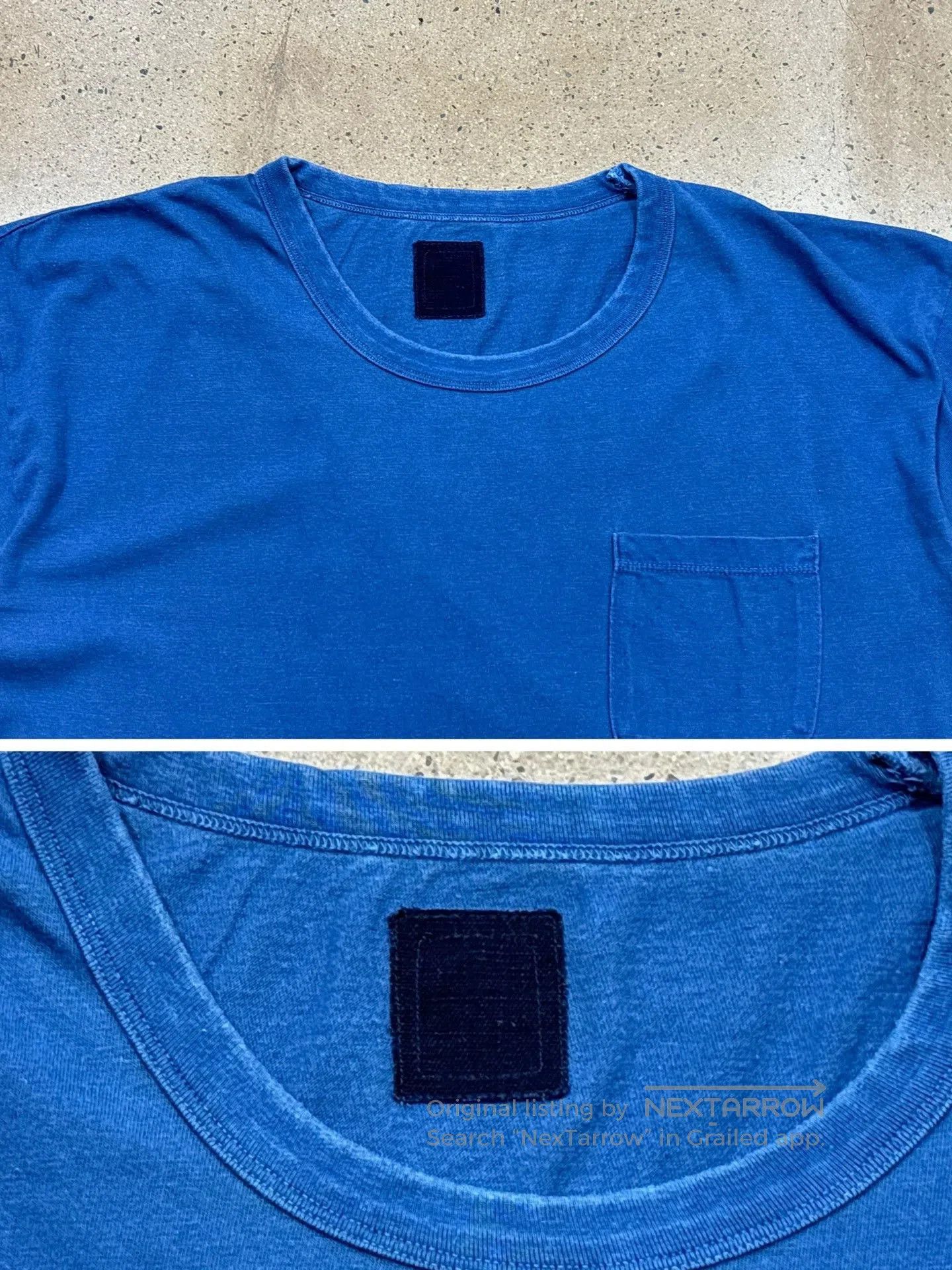 Visvim Visvim ICT Jumbo Crew Indigo Tee. Size US M / EU 48-50 / 2 - 6 Thumbnail