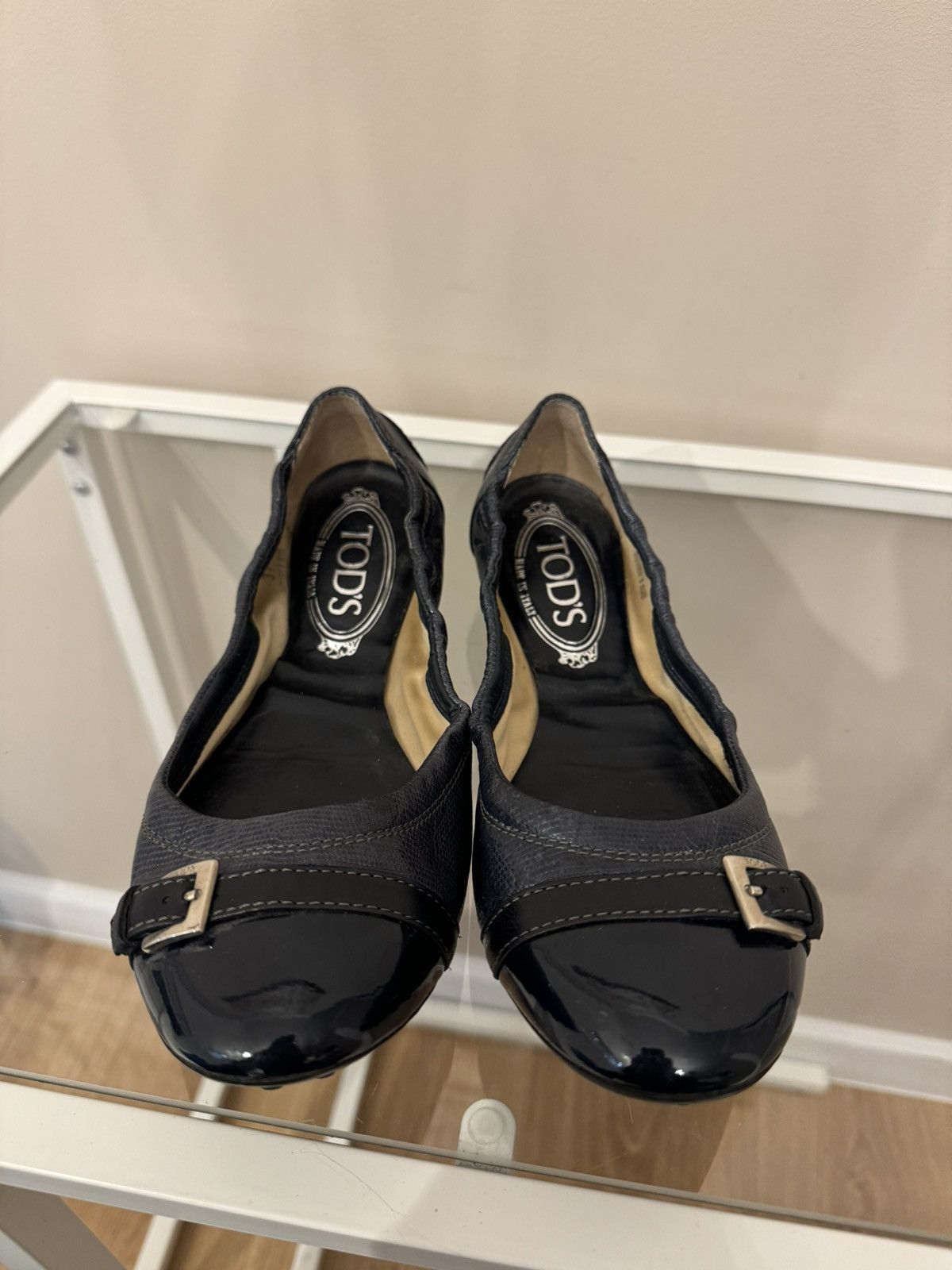 Genuine Leather Tod’s ballerinas sandals summer leather size 37 Size US 7 / IT 37 - 2 Thumbnail