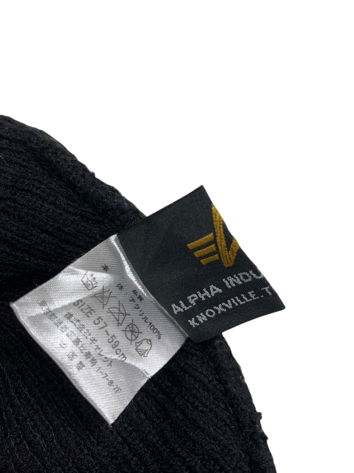 Japanese Brand × Kapital × Vintage Alpha industri u.s.a.f 1959 Beanie Hats RARE Size ONE SIZE - 5 Thumbnail