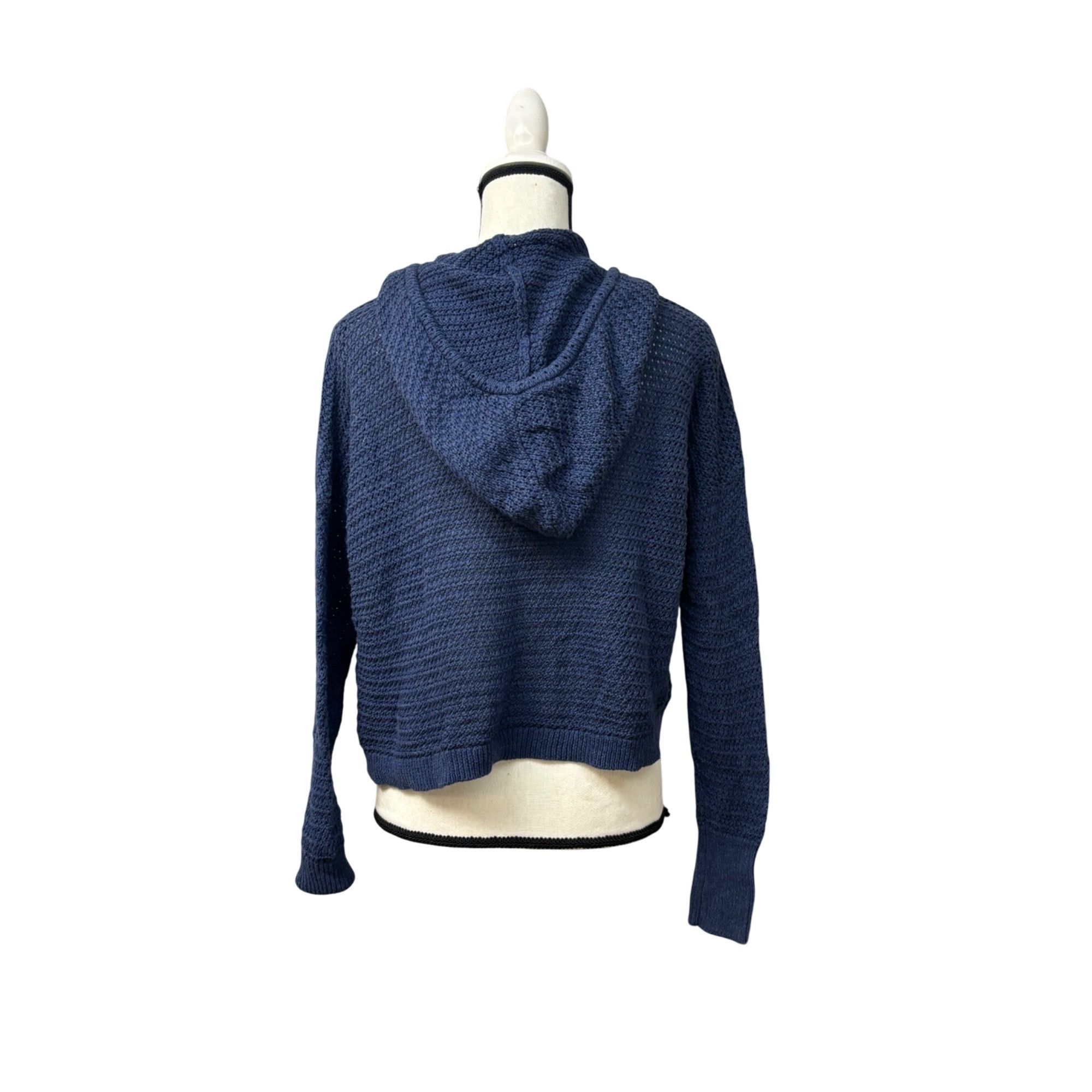 Other Victoria Secret Women’s Pointelle Knit Cropped Hooded Sweate Size S / US 4 / IT 40 - 10 Thumbnail