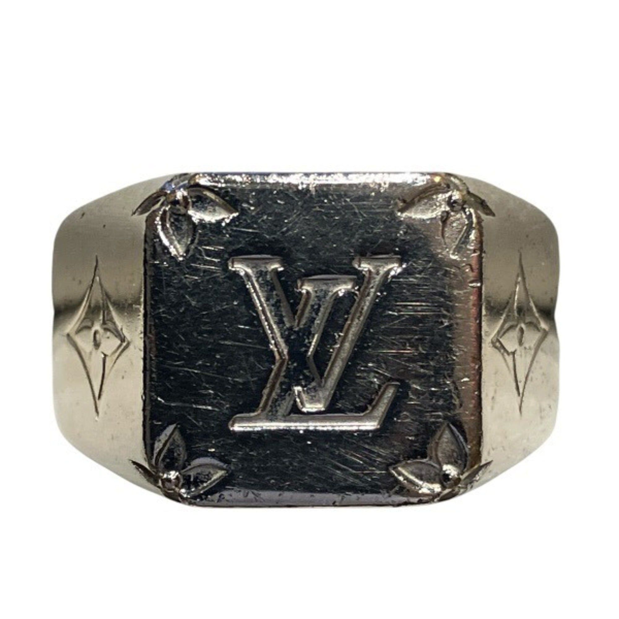 Louis Vuitton Louis Vuitton Signet Ring, Monogram, Size M, M62487, Brand Accessories, Men's & Women's Size ONE SIZE - 1 Thumbnail