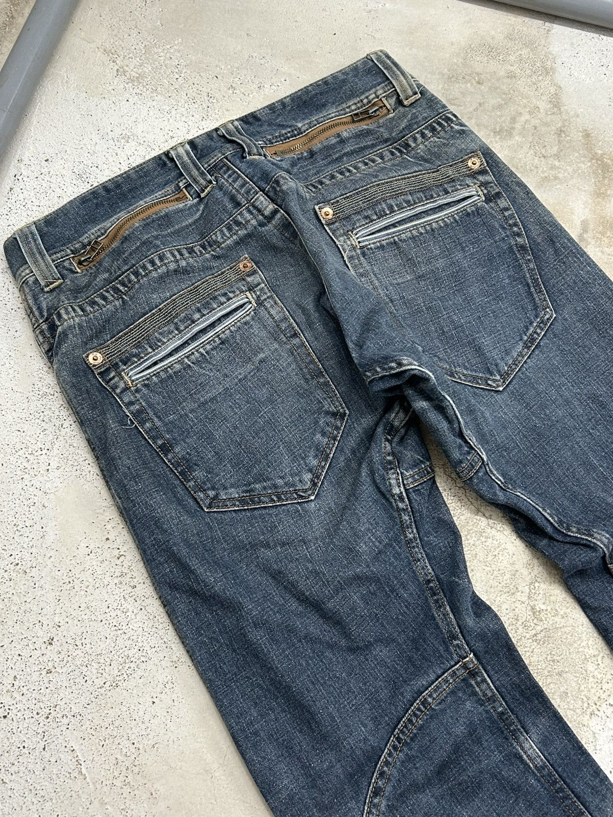 Japanese Brand Made In Heaven Unique Knee Arrow Kapital Style Junya Watanab Size US 33 - 16 Thumbnail