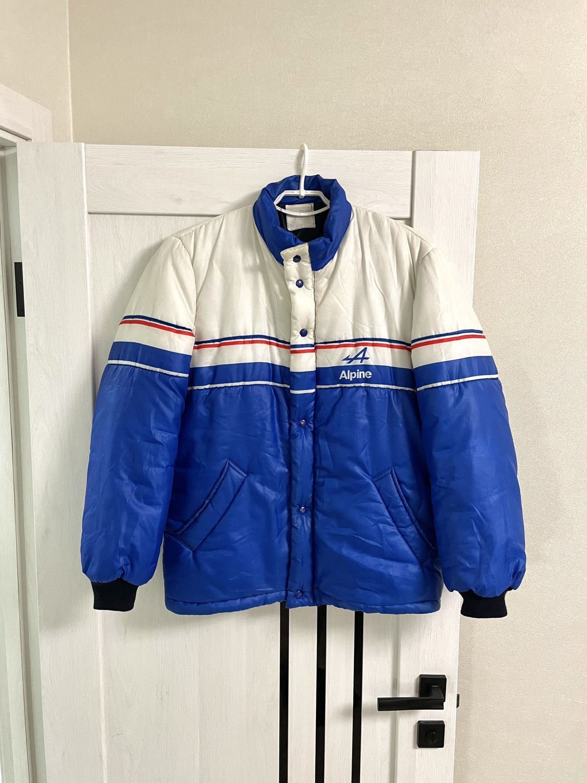 Formula 1 Vintage 80s Alpine Formula One F1 Team Renault Racing Jacket Size US M / EU 48-50 / 2 - 1 Thumbnail