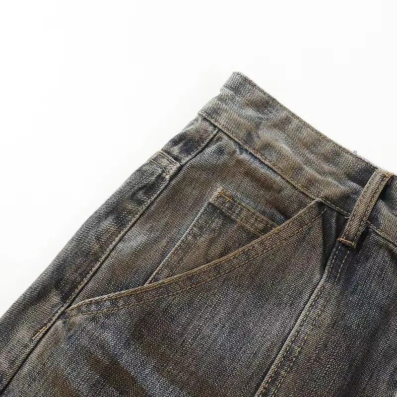 Japanese Brand × Jean Vintage Hip Hop Casual Street Tie-Dye Jeans Size US 33 - 5 Thumbnail