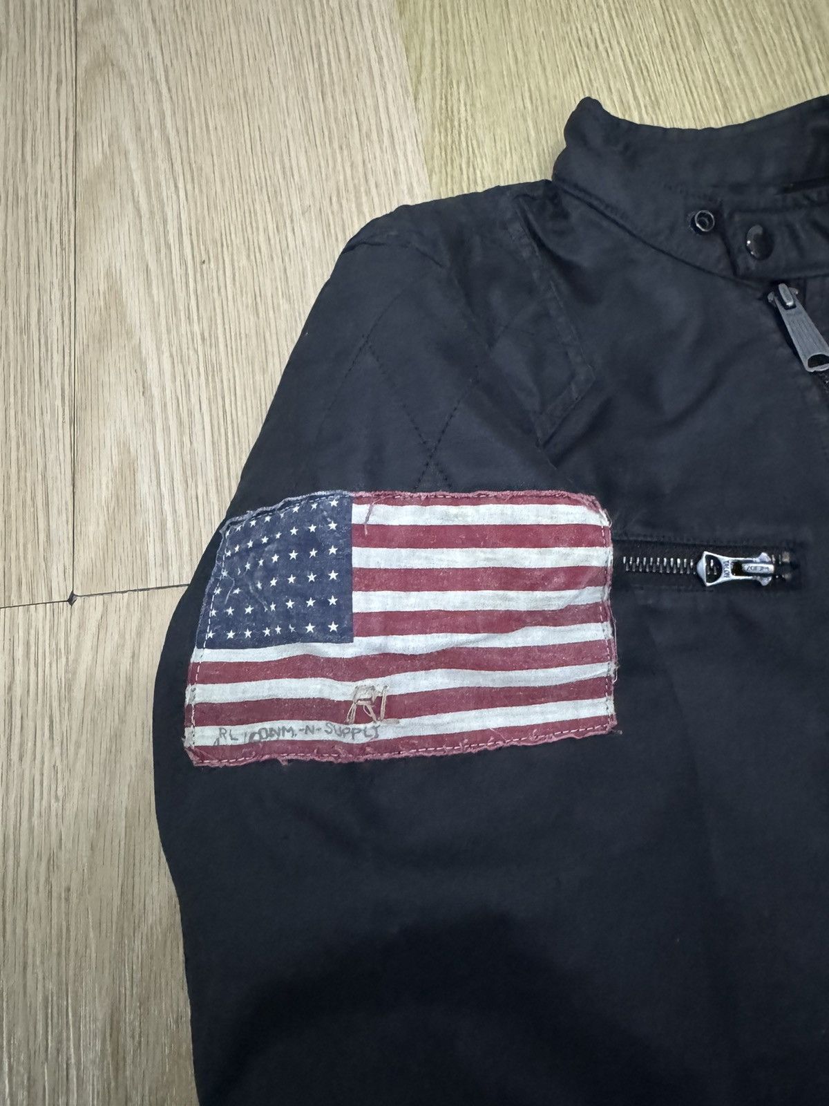 Denim & Supply Ralph Lauren Denime And Supply Ralph Lauren USA Flag 67 wax jacket Size US XS / EU 42 / 0 - 7 Thumbnail