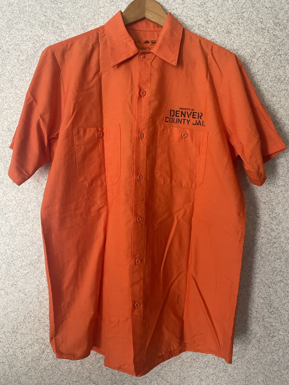 Vintage Rare!! Vintage 90's Red Kap Country Jail Workers Shirt Size US M / EU 48-50 / 2 - 2 Thumbnail
