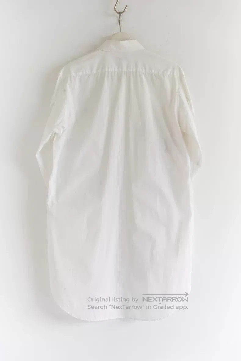 Yohji Yamamoto Yohji Yamamoto 14ss clock embroidered white shirt Size US L / EU 52-54 / 3 - 2 Thumbnail