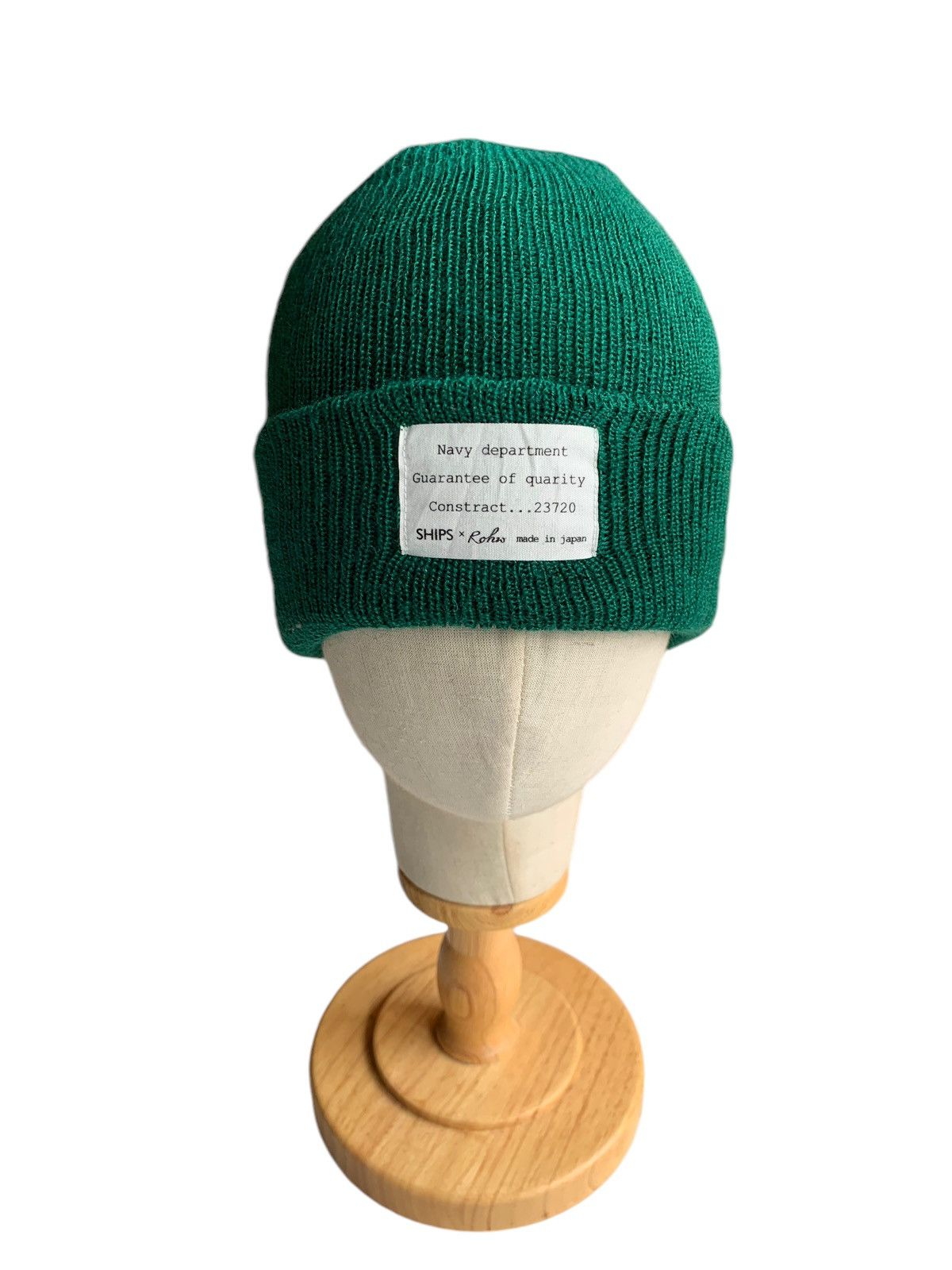 Japanese Brand × SHIPS Knitted Ships x Rohw Japanese Winter Sessions Beanie Hats Size ONE SIZE - 2 Thumbnail