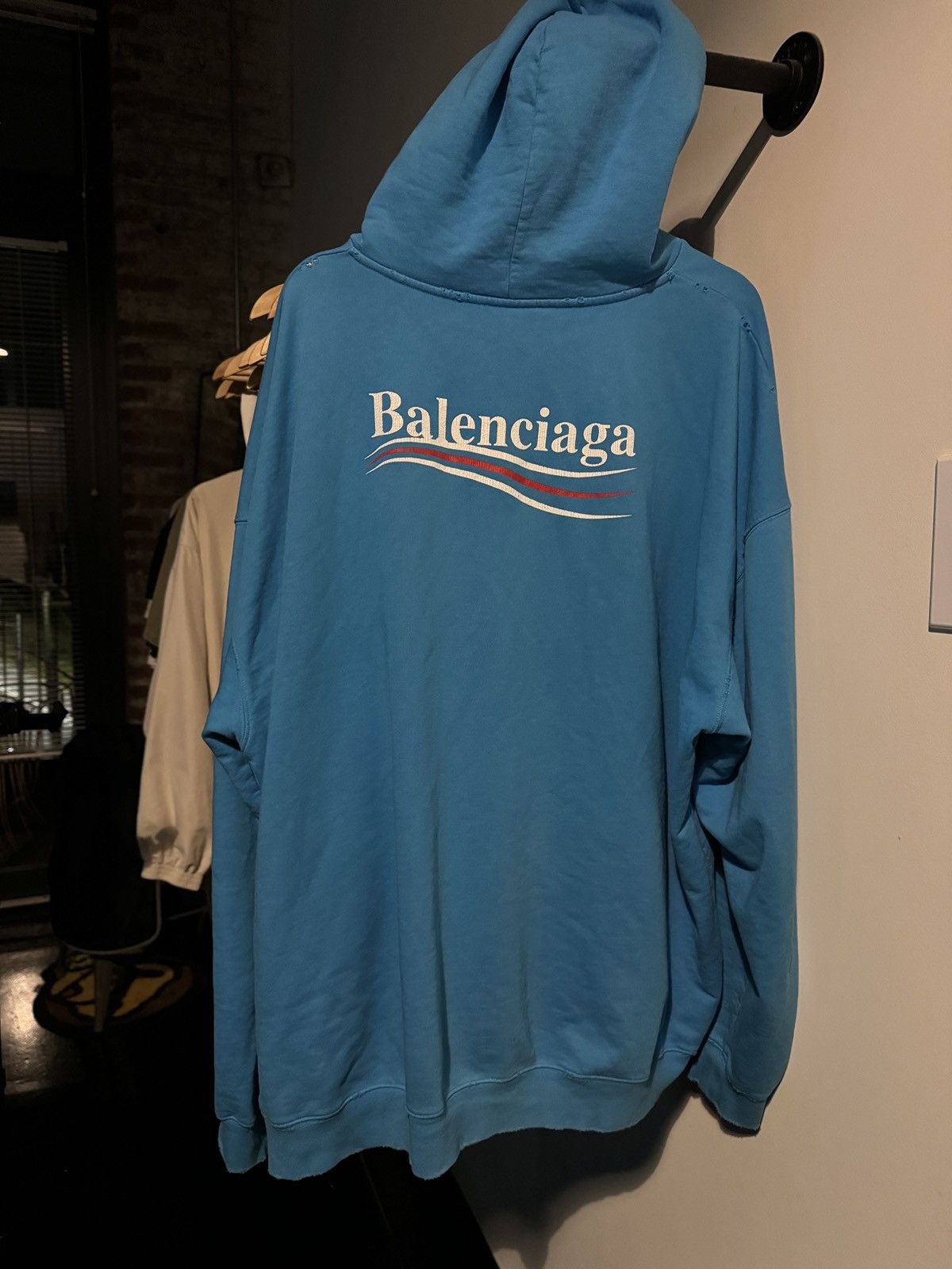 Balenciaga Balenciaga Campaign Hoodie Size US XS / EU 42 / 0 - 2 Thumbnail