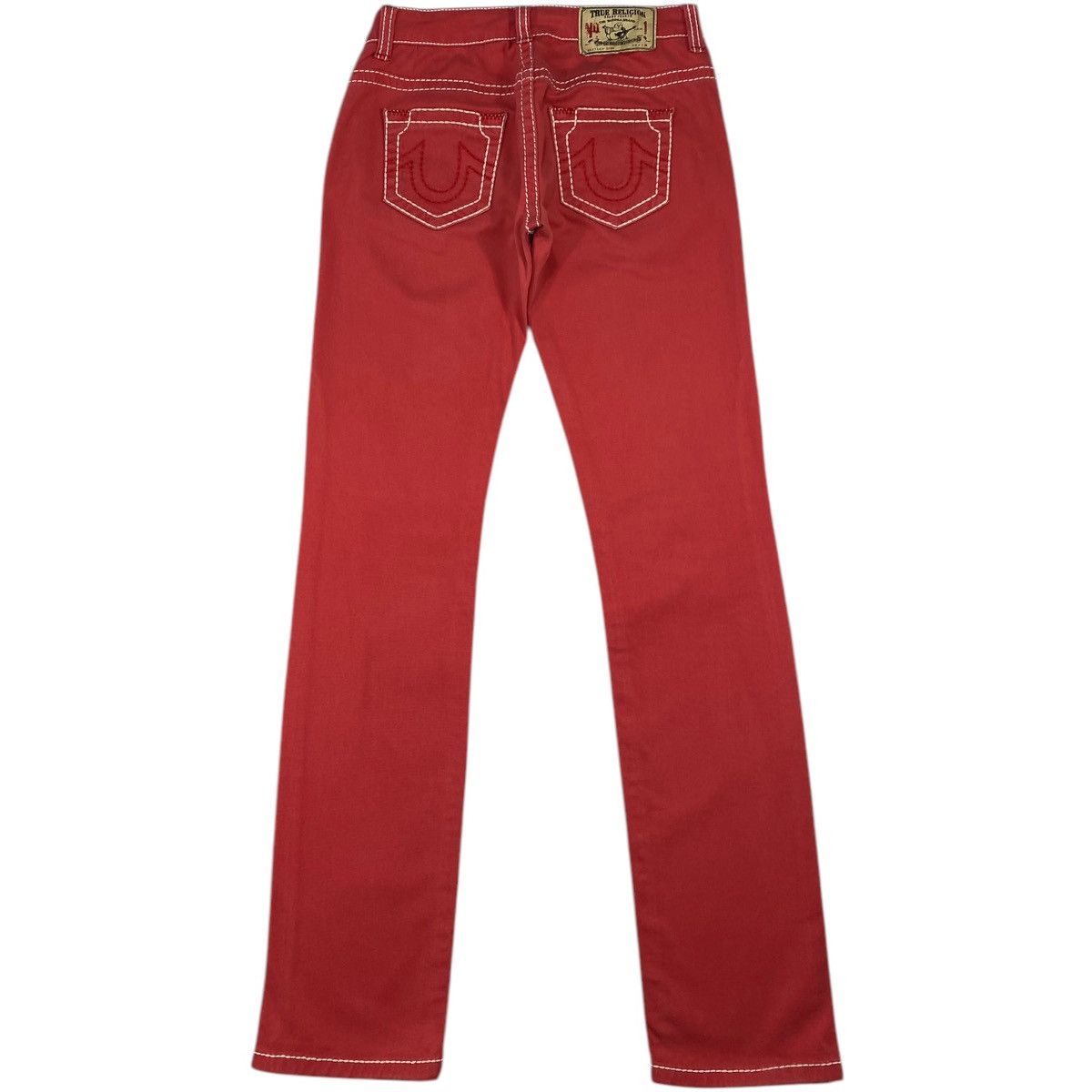 True Religion 🔥LASTDROP🔥 Y2K True Religion Geno Low Rise Coral Pink Pants Size 31" - 1 Thumbnail