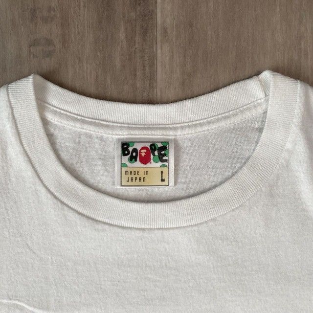 Bape BAPE General ASNKA Logo T-shirt a bathing ape Size US L / EU 52-54 / 3 - 6 Thumbnail