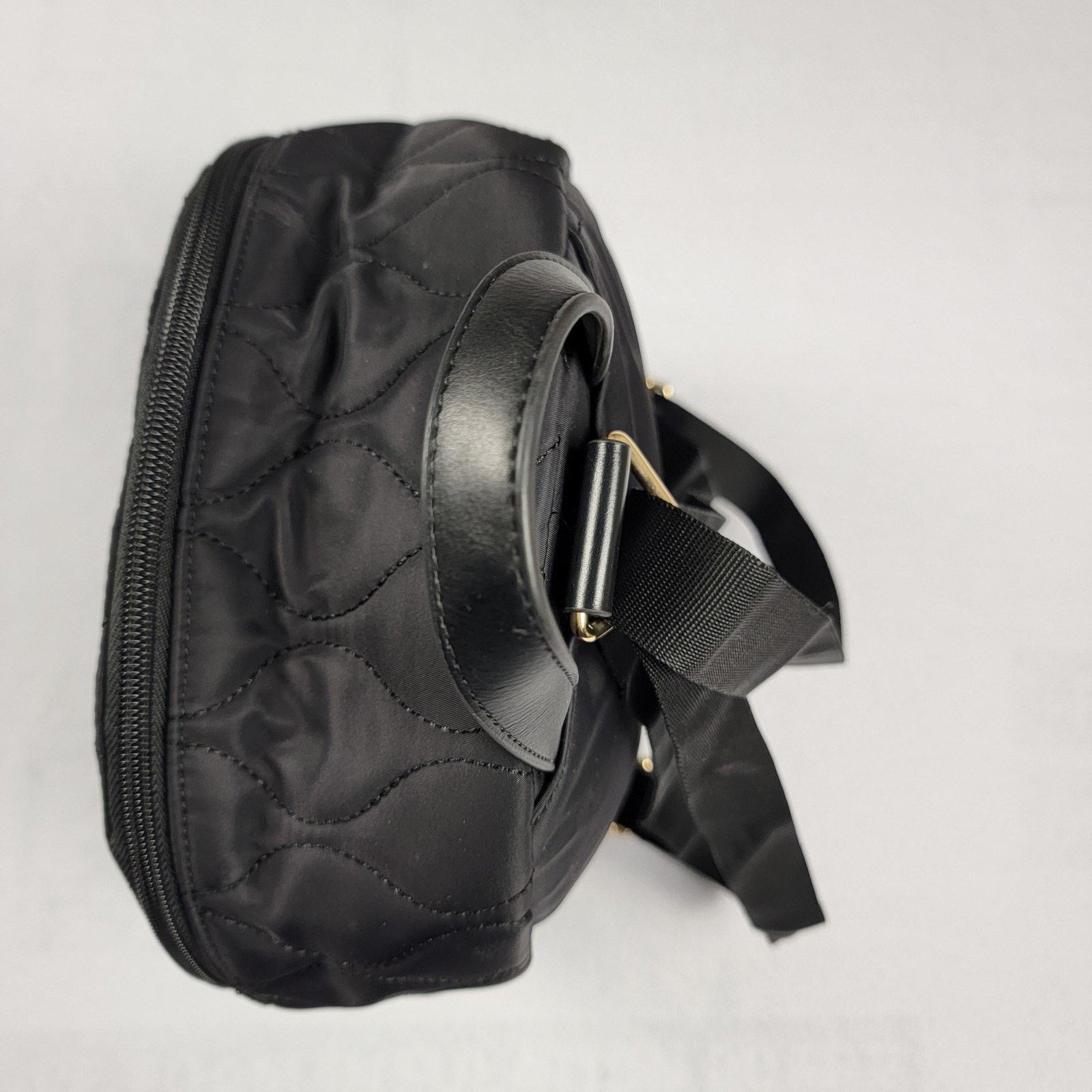 Tommy Hilfiger Tommy Hilfiger Backpack Womens Black Quilted Mini Bag Nylon Size ONE SIZE - 11 Thumbnail