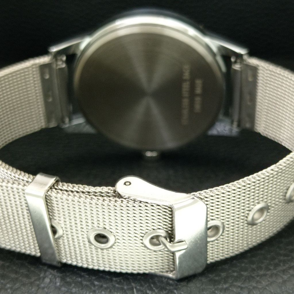 Other VINTAGE MONTINE HAND-WINDING SWISS MENS SILVER WATCH a444165 Size 38 - 2 Thumbnail