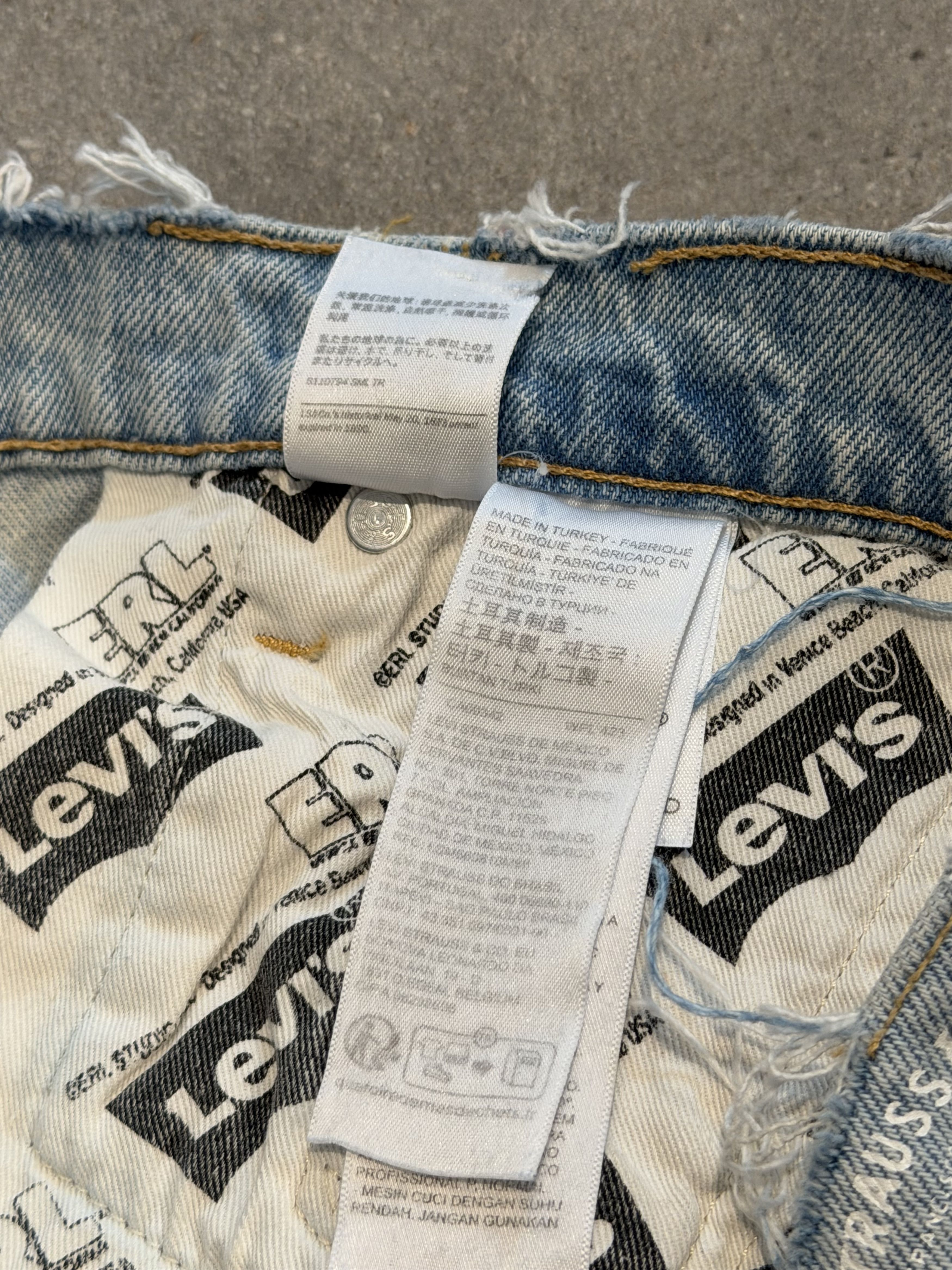 ERL × Levi's ERL x Levi's® 501 low-rise straight jeans Size US 31 - 8 Thumbnail