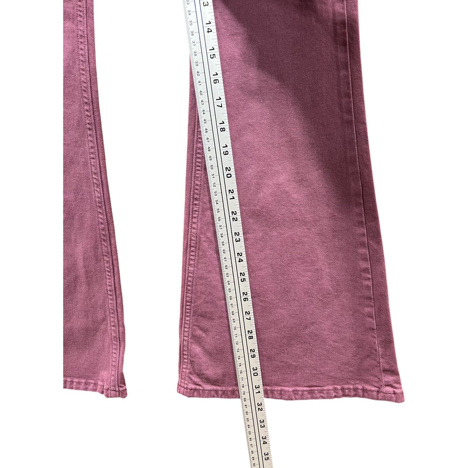 Arizona Jean Co. Arizona - Women's Extreme Low-Rise Slim Fit Flare Pants - Eg Size 28" / US 6 / IT 42 - 6 Thumbnail