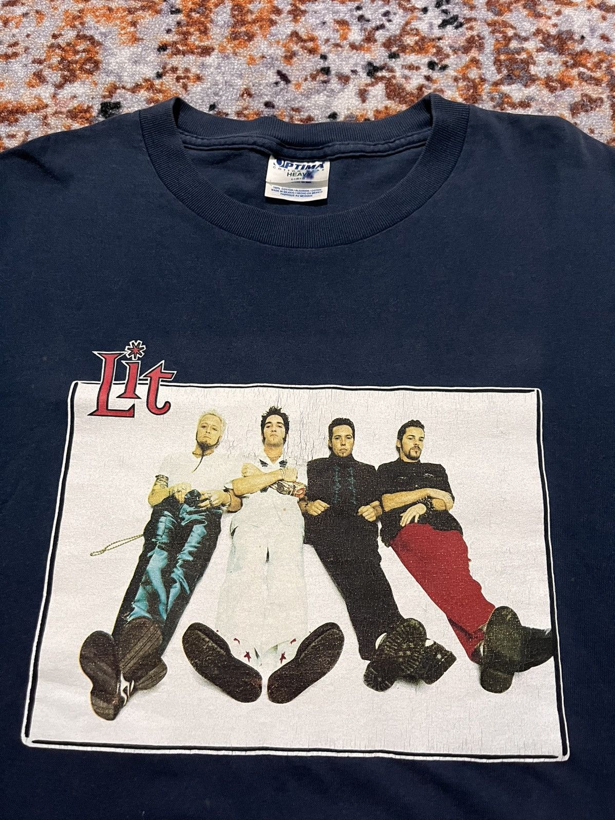 Band Tees Vintage 00’s Lit Band Tee Size US L / EU 52-54 / 3 - 6 Thumbnail